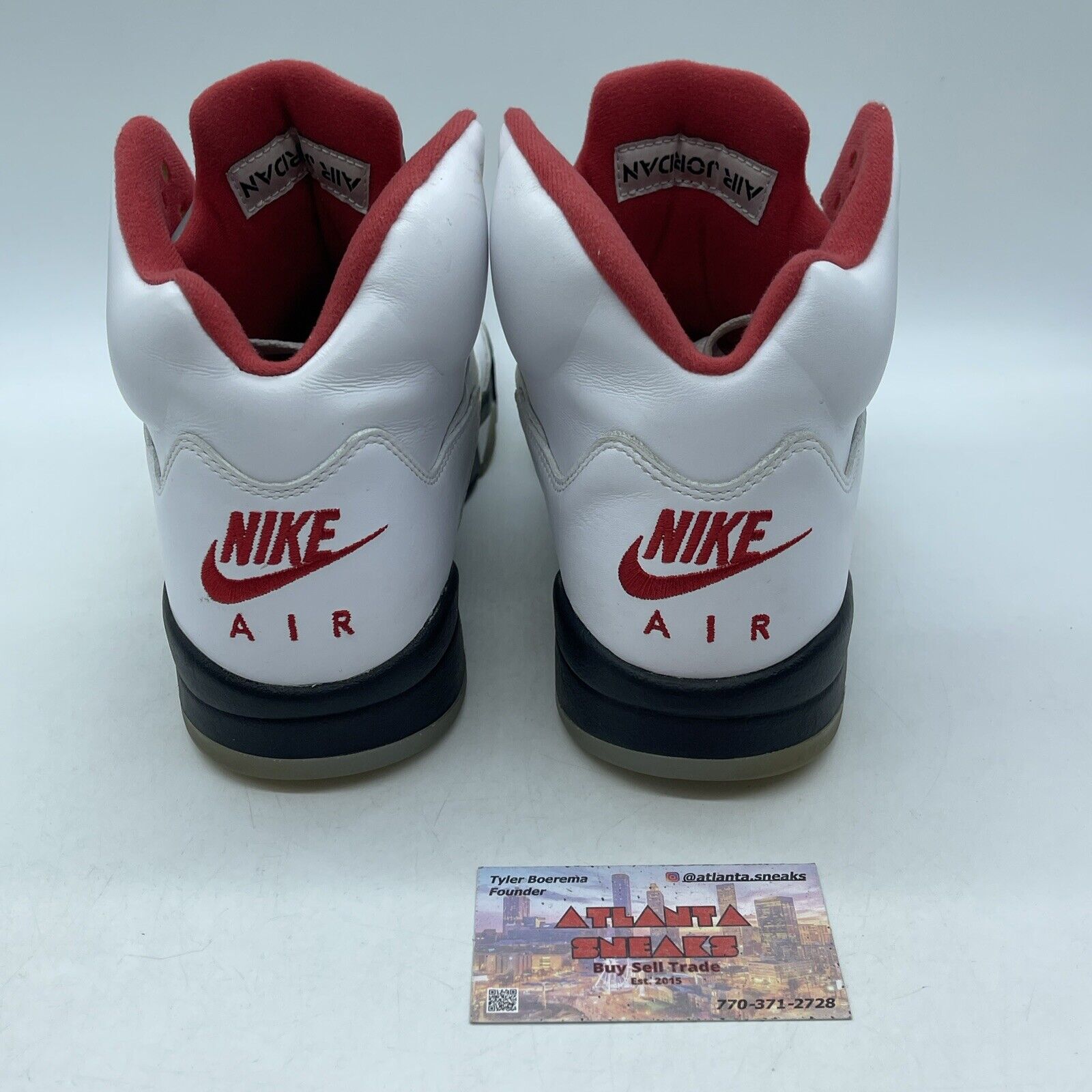 Size 11 - Jordan 5 Retro Mid Fire Red Black White Leather (DA1911-102)