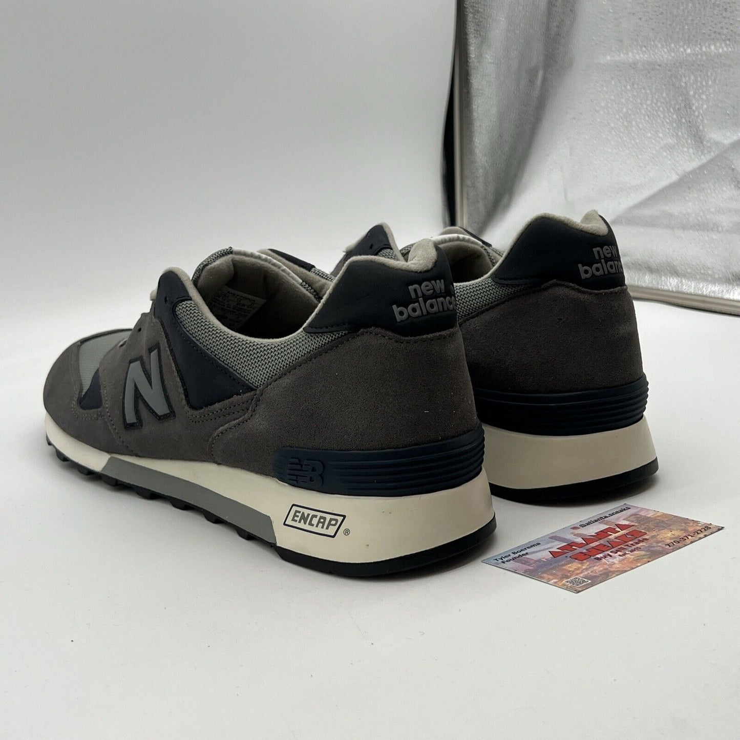 Size 13 - New Balance 577 Made In England Grey / Navy