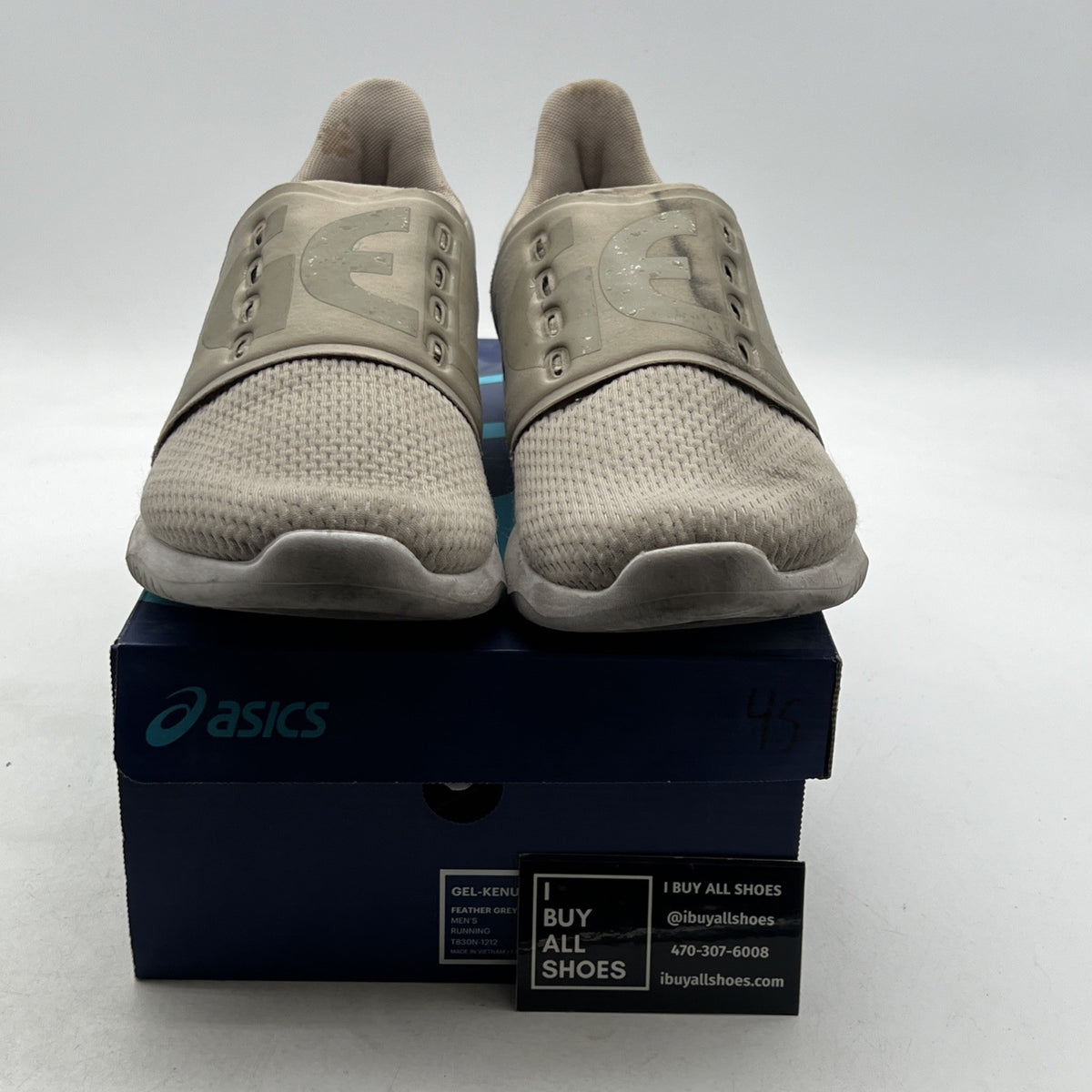 Size 11.5 - Asics GEL-Kenun Lyte Aloe Four Leaf Clover Running (T830N-1212)