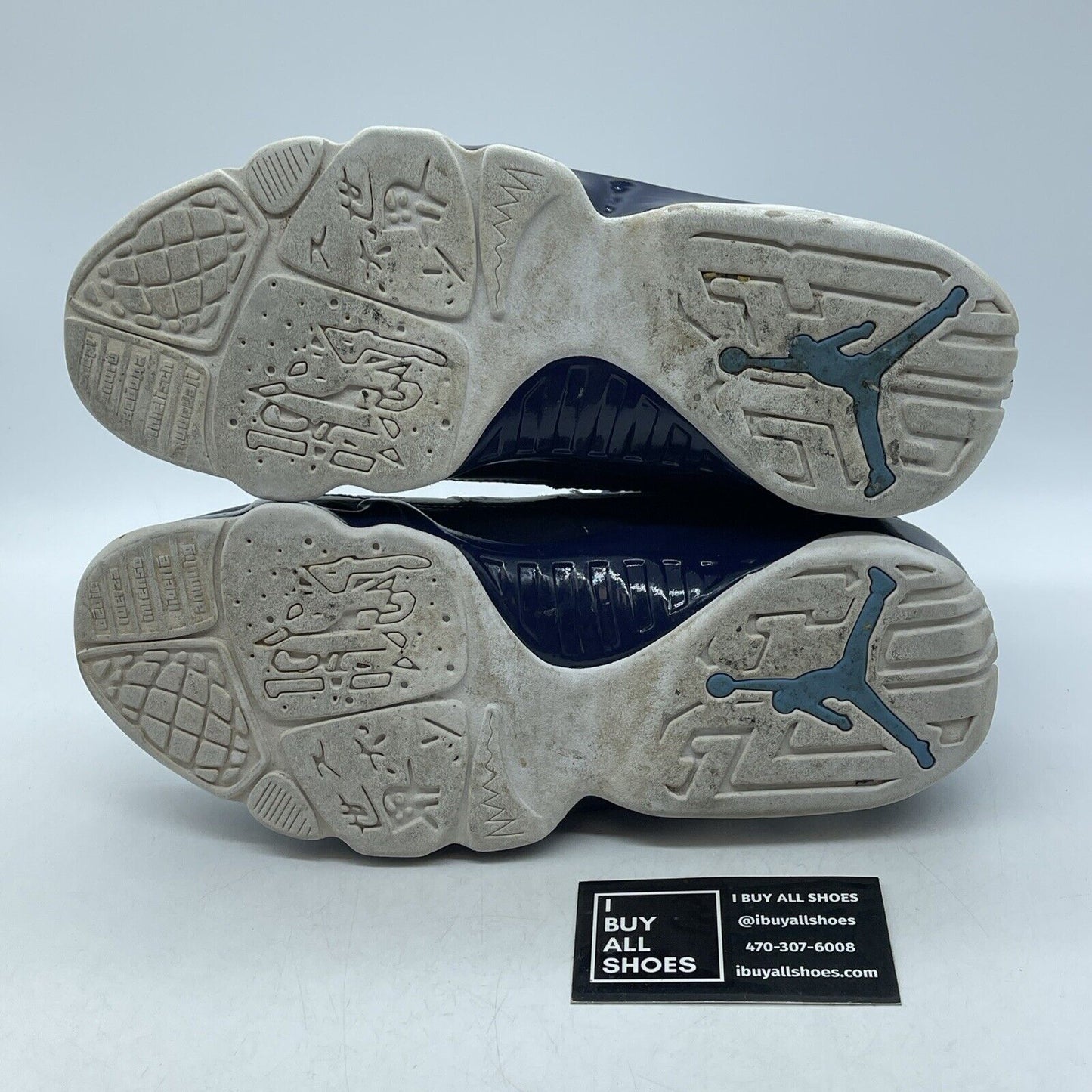Size 8.5 - Air Jordan 9 Retro UNC Blue White Leather Suede (302370-145)
