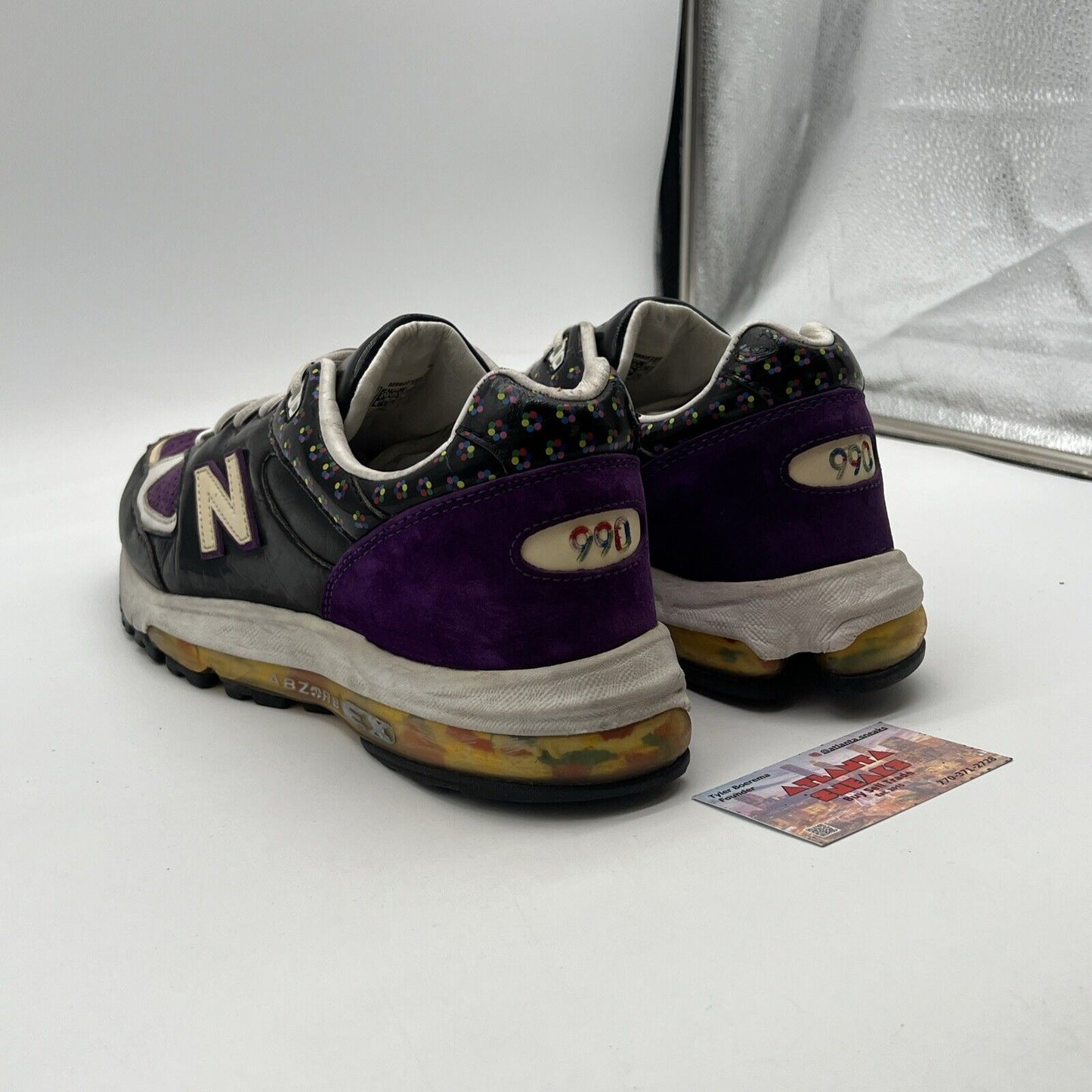 Size 12 - New Balance (M990EXBM) 990 Mita Atmos Japanimation 2007 Preowned RARE