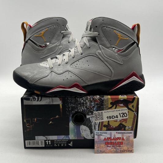 Size 11 - Air Jordan 7 Retro SP Reflections Of A Champion Grey Red (BV6281-006)