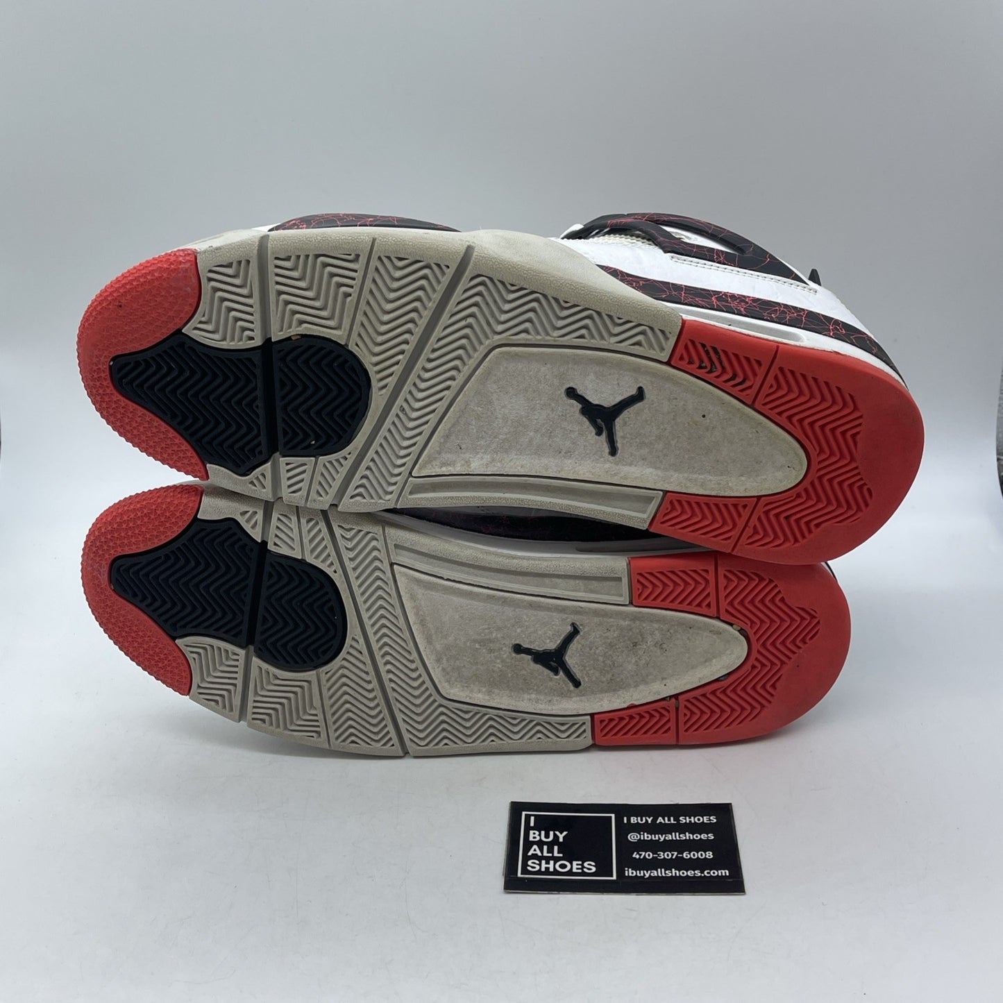 Size 13 - Air Jordan 4 Retro Pale Citron, Bright Crimson 2019 (308497-116)