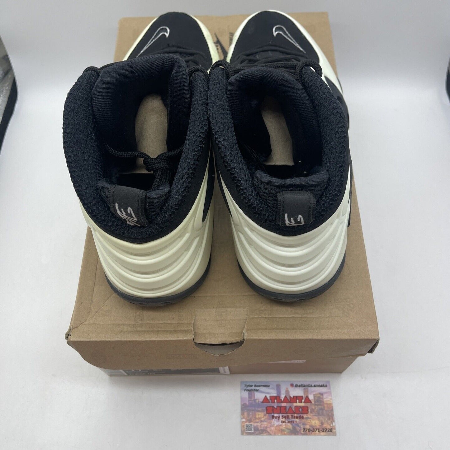 Size 11 - Nike Zoom Rookie Glow In The Dark White Black Silver (472688-101)
