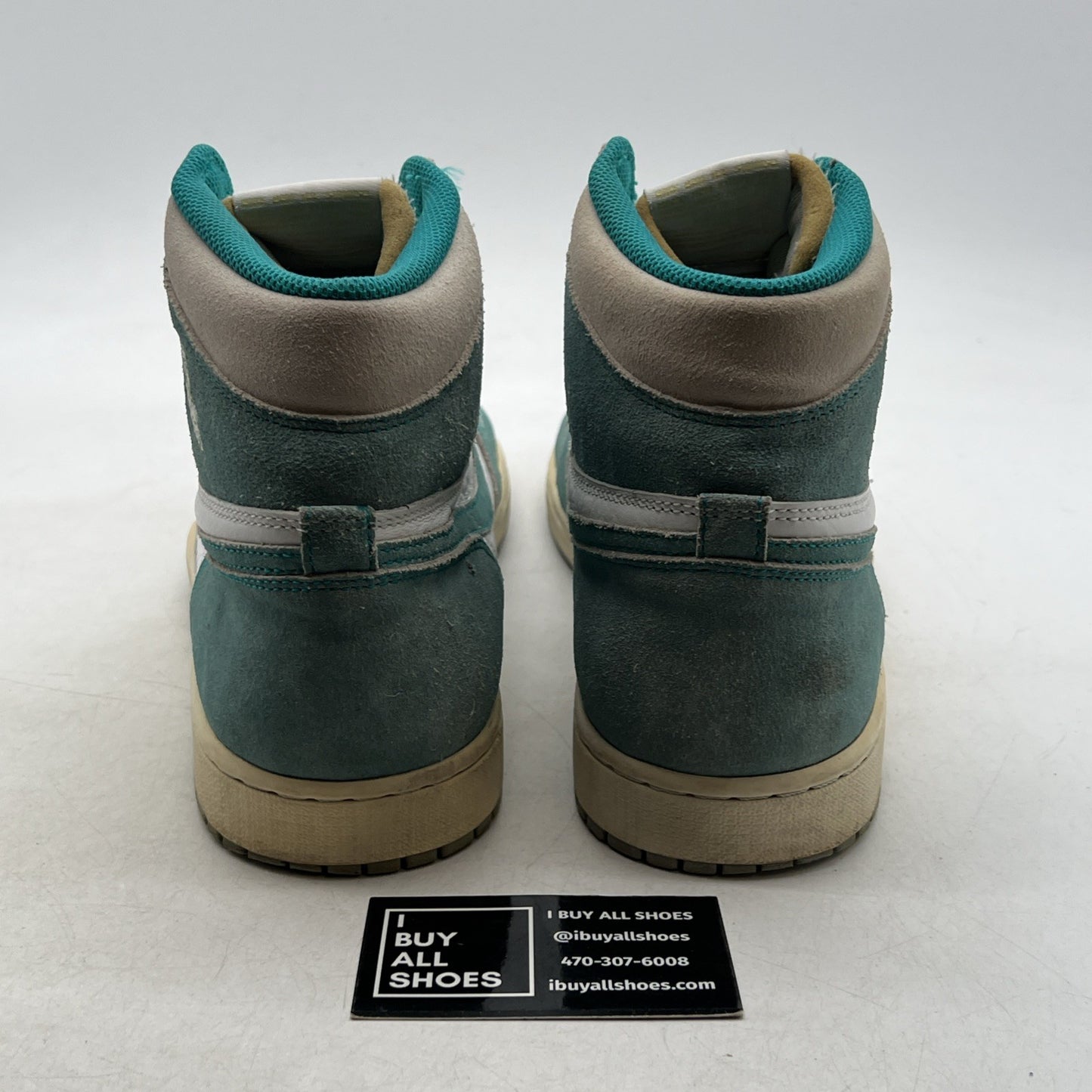 Size 13 - Air Jordan 1 Retro OG High Turbo Green (555088-311)