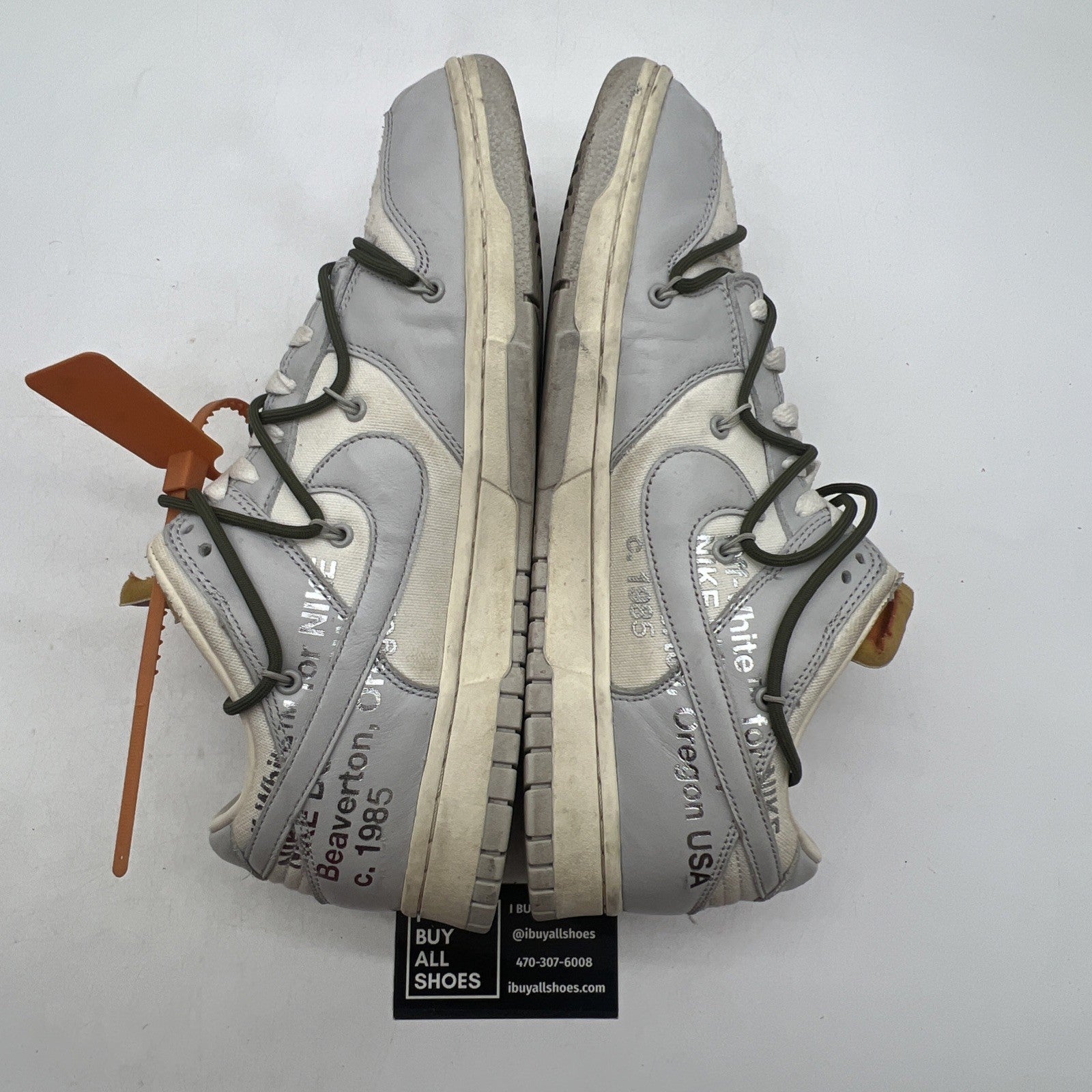 Size 11.5 - Nike Off-White x Dunk Low Lot 22 of 50 (DM1602-124)