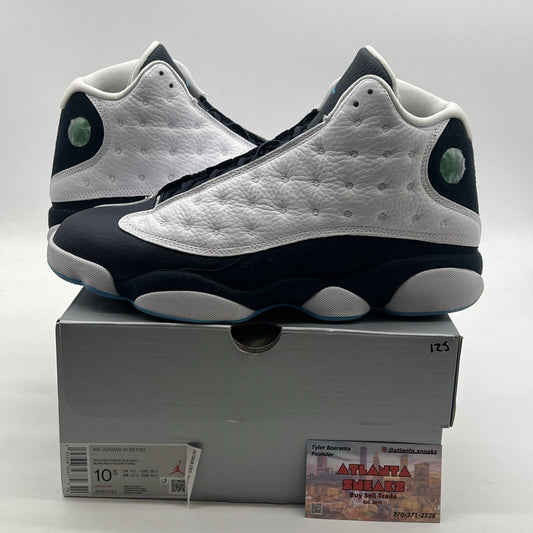 Size 10.5 - Air Jordan 13 Retro Obsidian (414571-144)