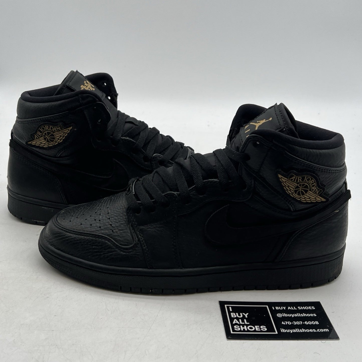 Size 9.5 - Air Jordan 1 Retro 2017 High BHM (908656-001)