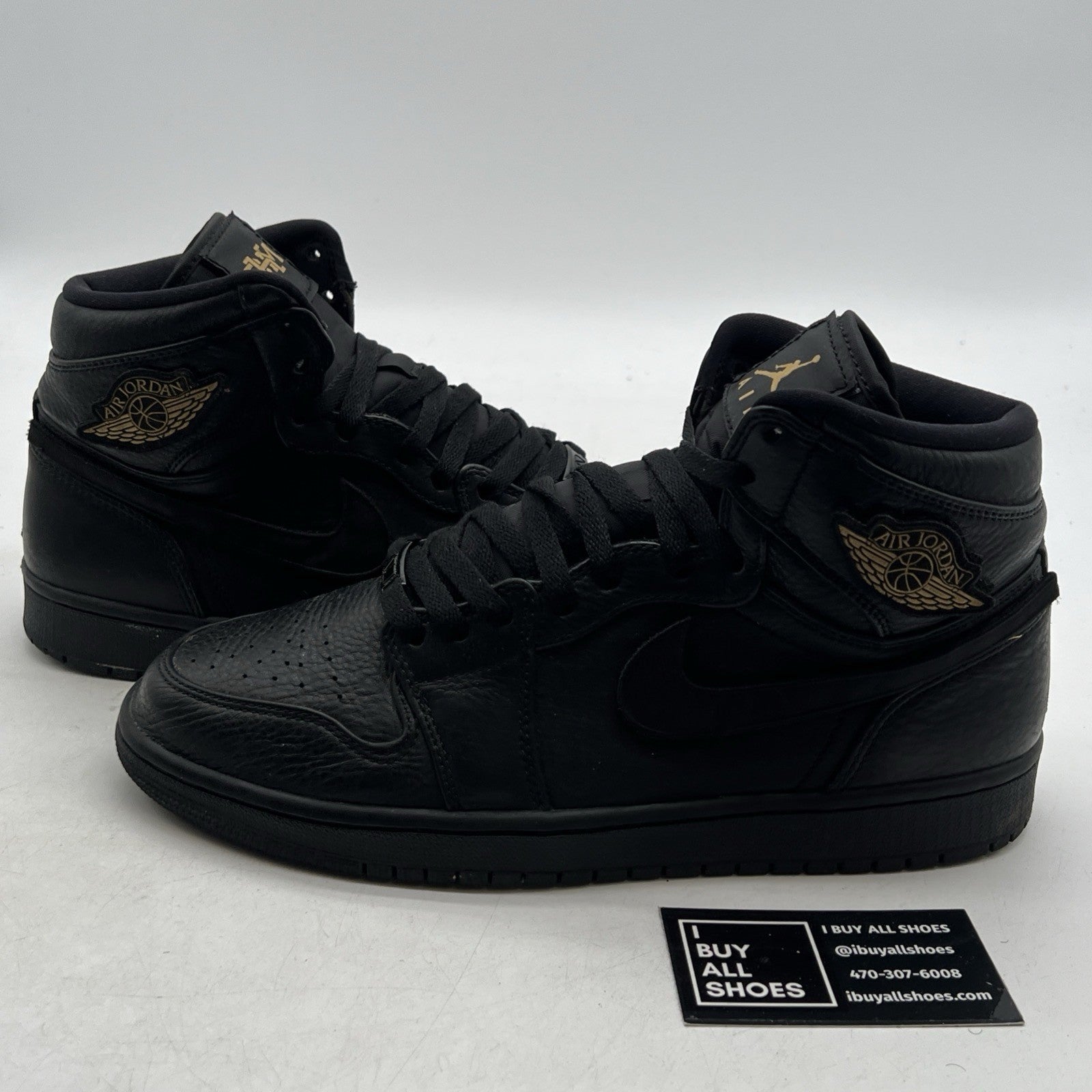 Size 9.5 - Air Jordan 1 Retro 2017 High BHM (908656-001)