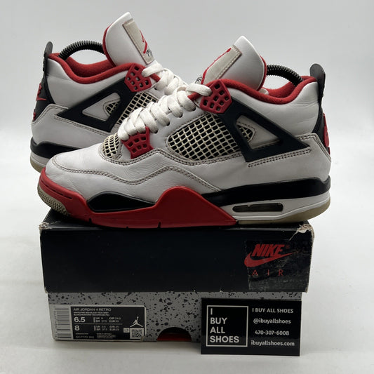 Size 6.5 - Air Jordan 4 Retro OG Mid Fire Red (DC7770-160)