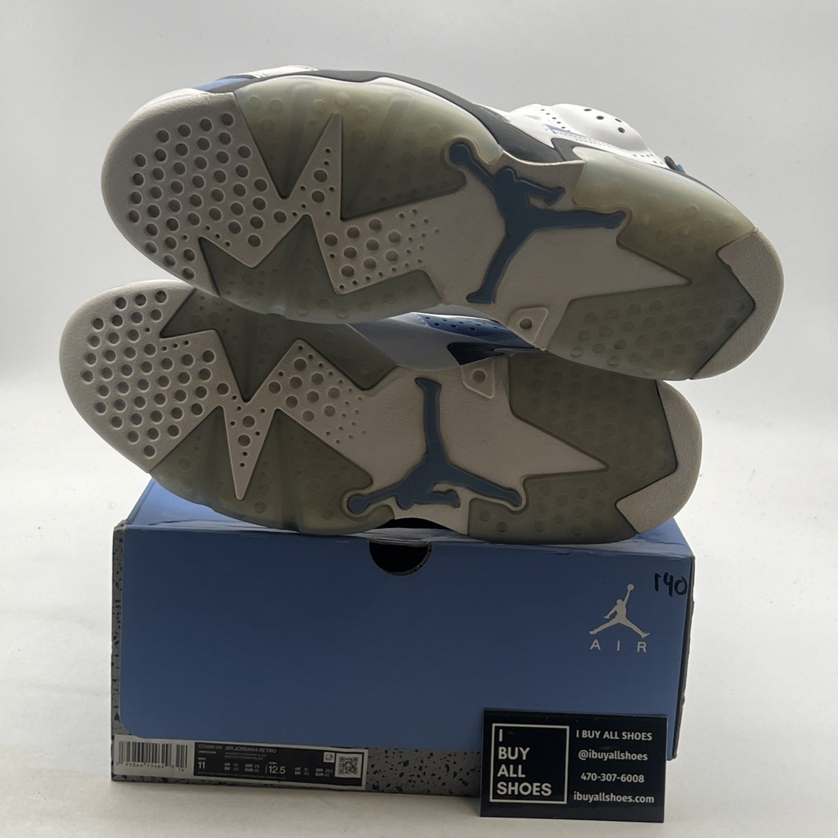 Size 11 - Air Jordan 6 Retro Mid UNC Home (CT8529-410)