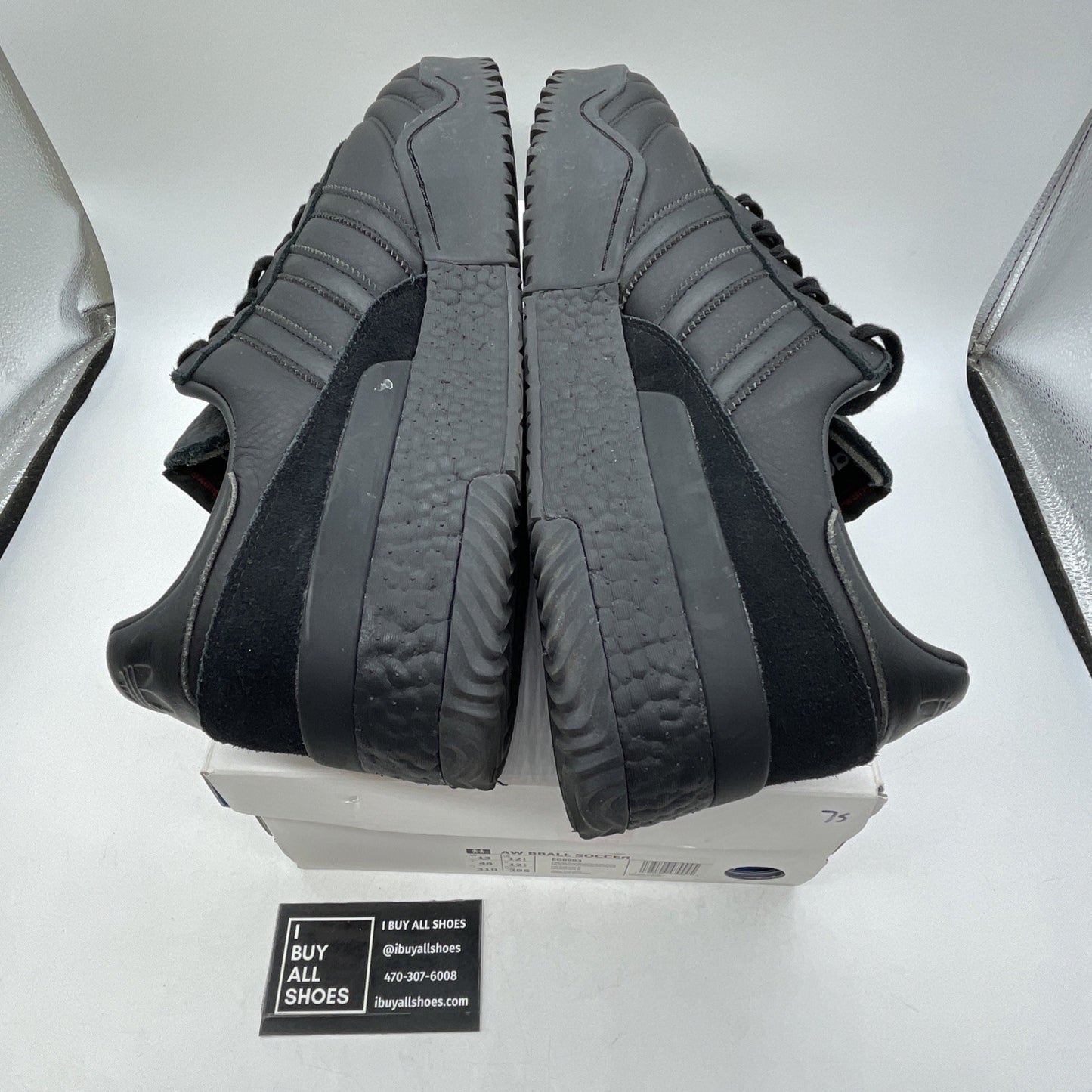 Size 13 - Adidas Alexander Wang x Bball Soccer Triple Black (EG0903)