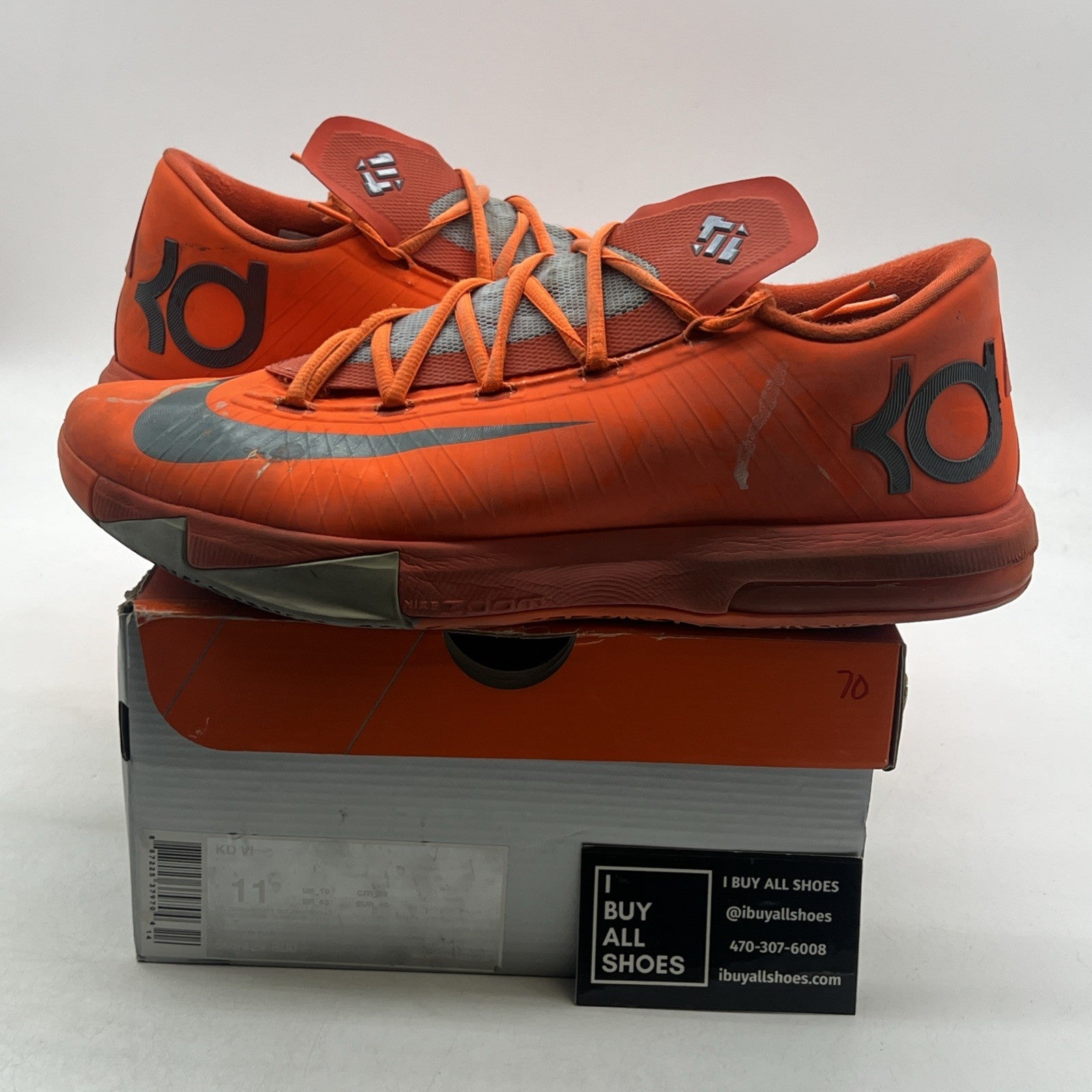 Size 11 - Nike KD 6 NYC 66 - (599424-800)