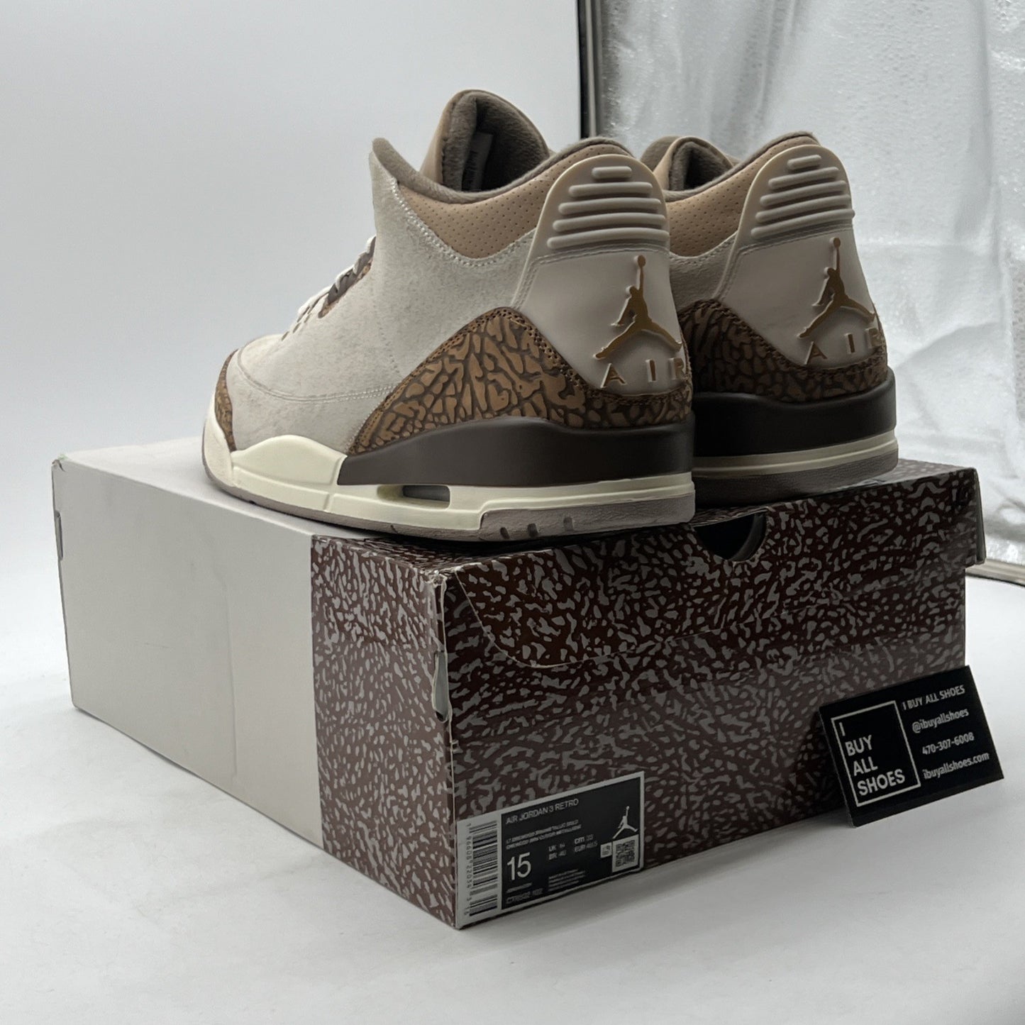 Size 15 - Air Jordan 3 Retro Low Palomino (CT8532-102)