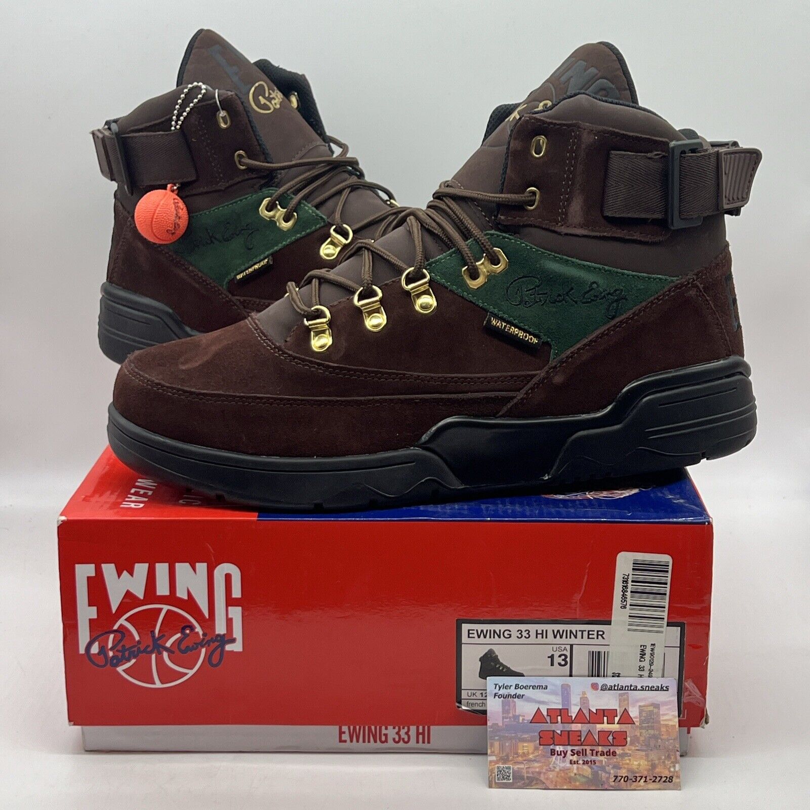 Men's Ewing 33 HI Winter Beef And Broccoli Size 13 Brand New Og All