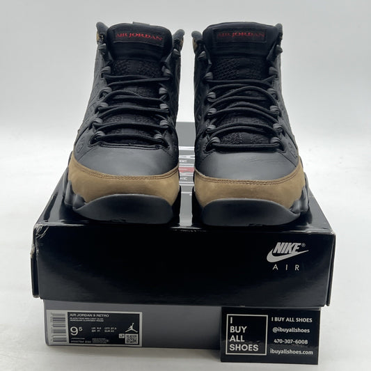 Size 9.5 - Air Jordan 9 Retro 2024 Olive (HV4794-030)