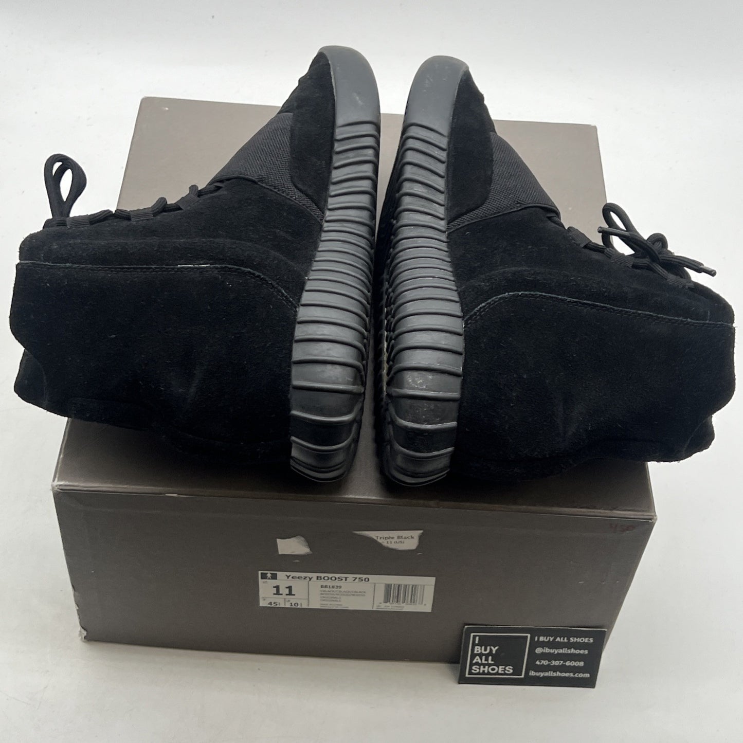 Size 11 - adidas Yeezy Boost 750 Triple Black (BB1839)