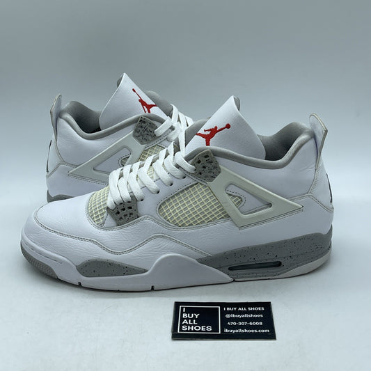 Size 13 - Air Jordan 4 Retro Mid White Oreo (CT8527-100)