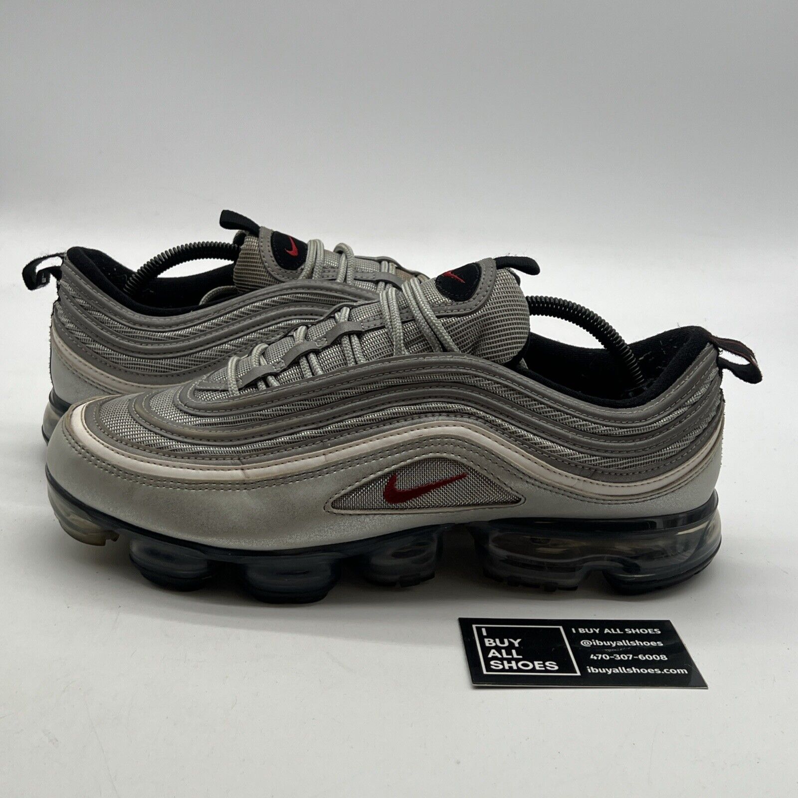 Size 11.5 - Nike Air VaporMax 97 Silver Bullet (AJ7291-002)