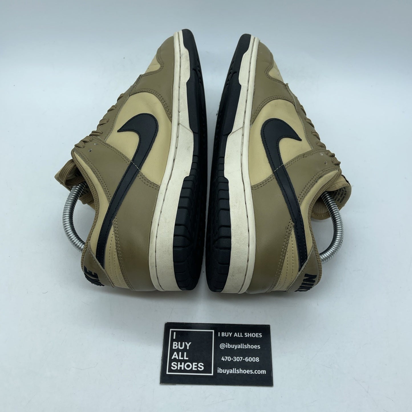Size 9.5W - Nike Dunk Low Dark Driftwood Brown Leather (DD1503-200)