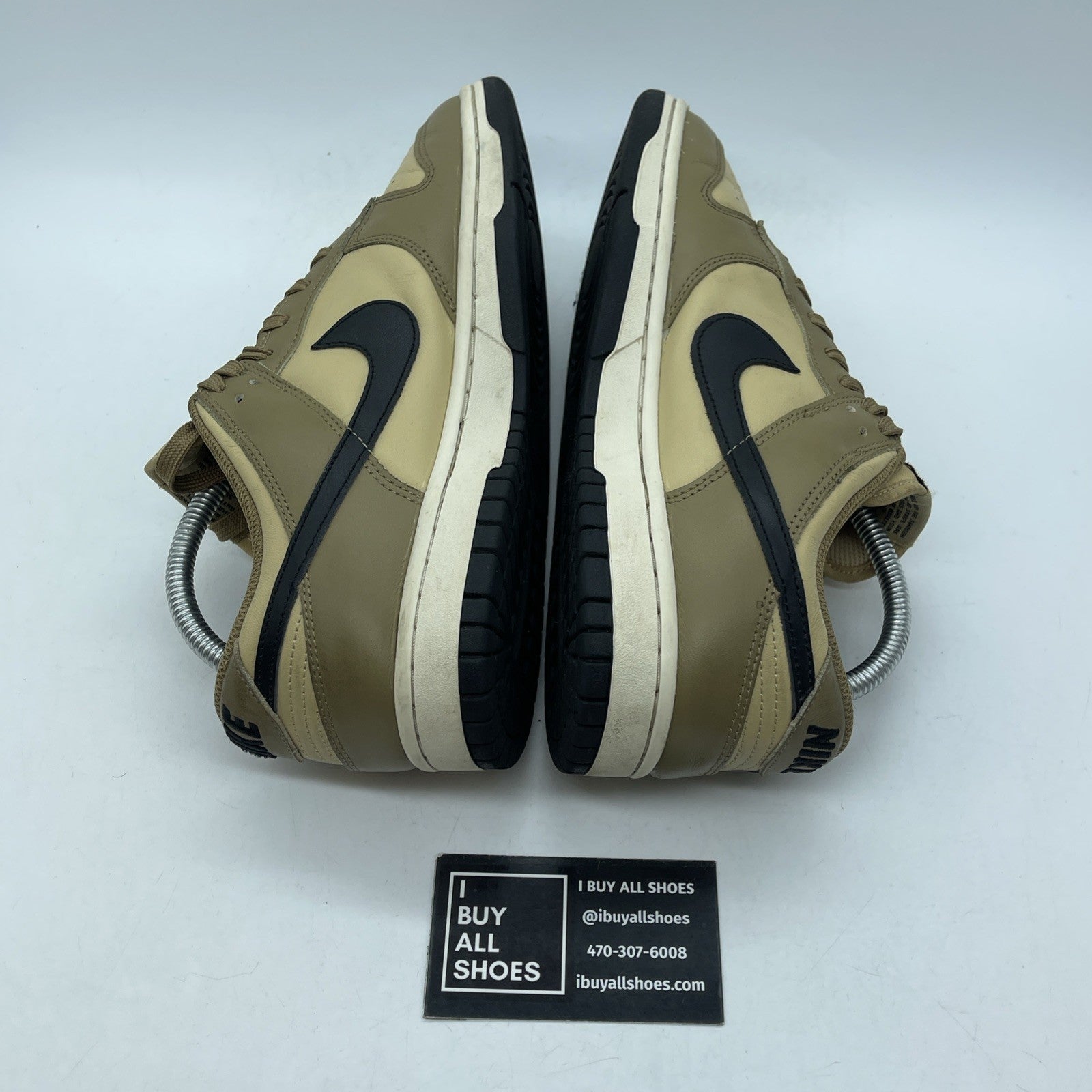Size 9.5W - Nike Dunk Low Dark Driftwood Brown Leather (DD1503-200)