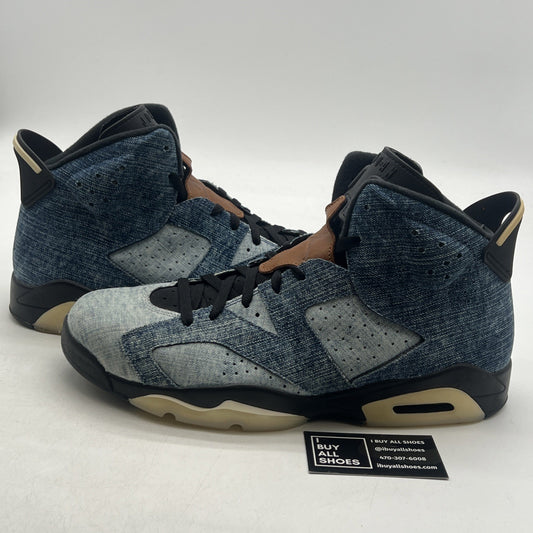 Size 14 - Air Jordan 6 Retro Washed Denim (CT5350-401)