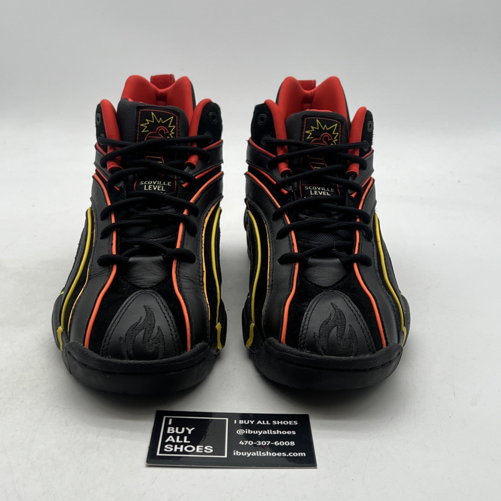 Size 9.5 - Reebok Hot Ones x Shaqnosis Scoville Levels (H68851)
