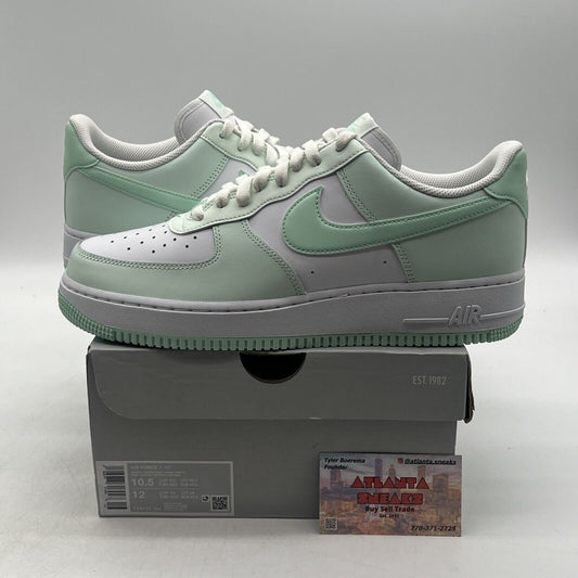 Size 10.5 - Nike Air Force 1 Low Mint Foam White Leather  (FZ4123-304)