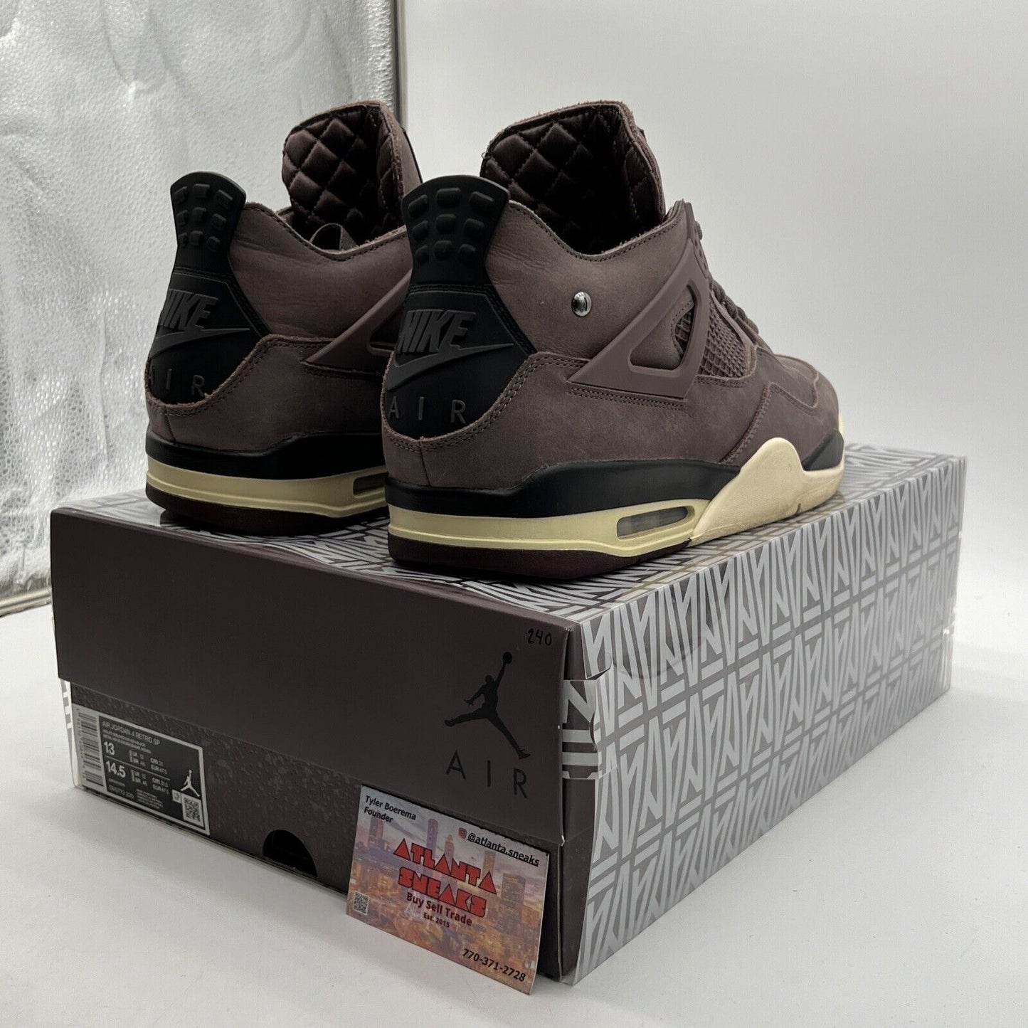 Size 13 - Jordan 4 Retro x A Ma Maniere Mid Violet Ore (DV6773-220)