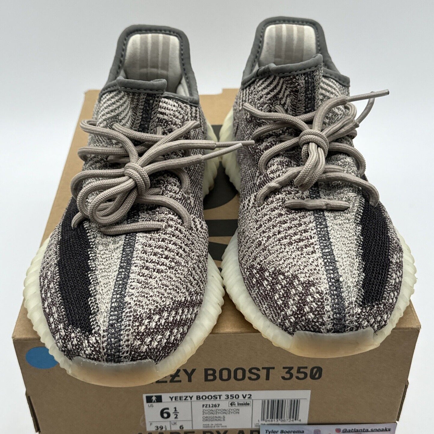 Size 6.5 - adidas Yeezy Boost 350 V2 Low Zyon Brown Grey Boost Kanye West