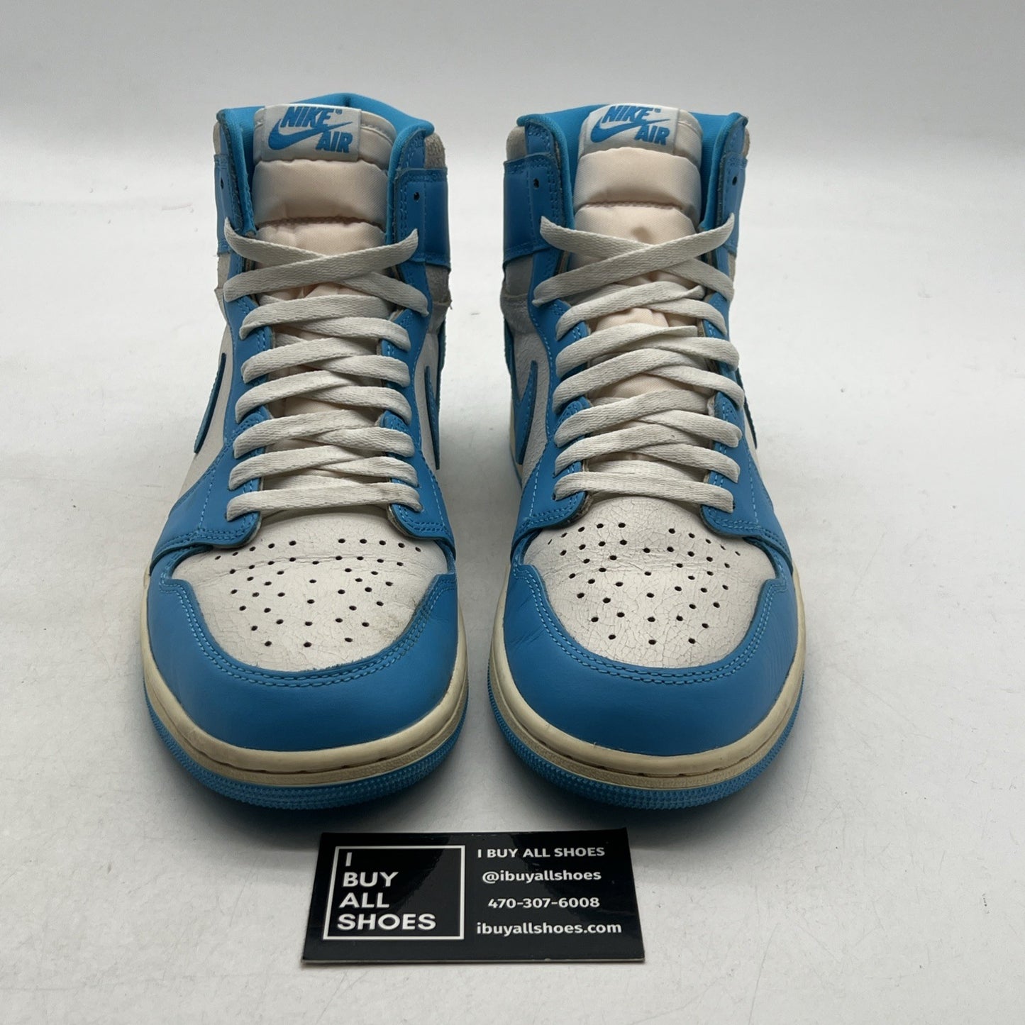 Size 10 - Air Jordan 1 Retro OG High UNC Reimagined (DZ5485-402)