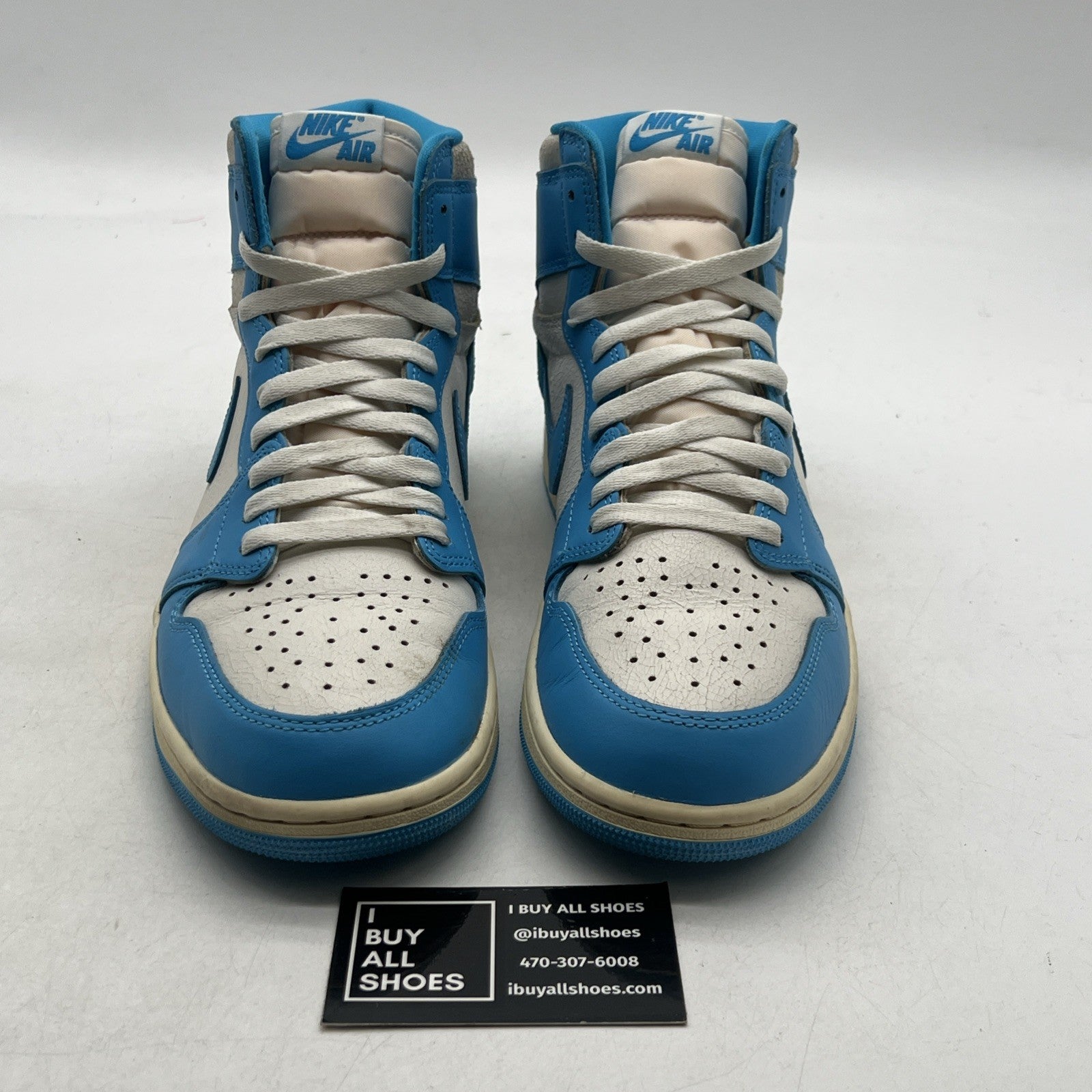 Size 10 - Air Jordan 1 Retro OG High UNC Reimagined (DZ5485-402)