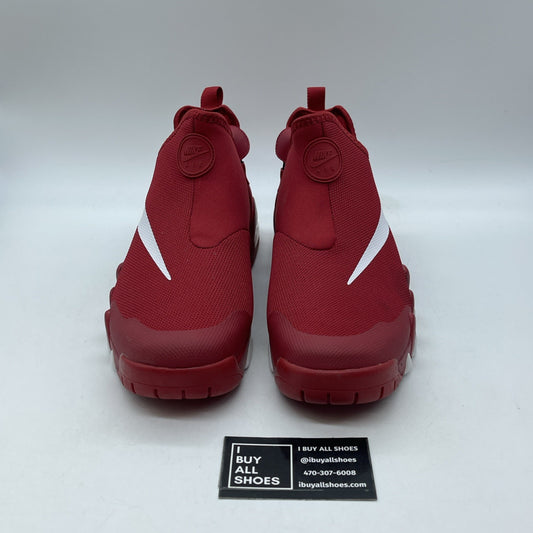 Size 9.5 - Nike Big Swoosh Gym Red White Suede Leather (832759-600)