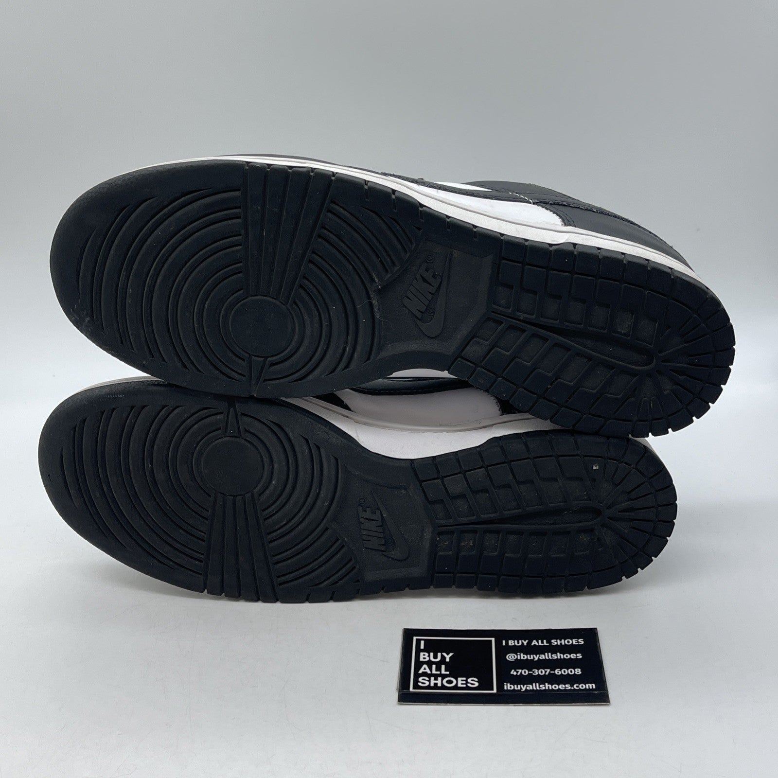 Size 10.5 - Nike Dunk Low Black White Leather (DD1391-100)