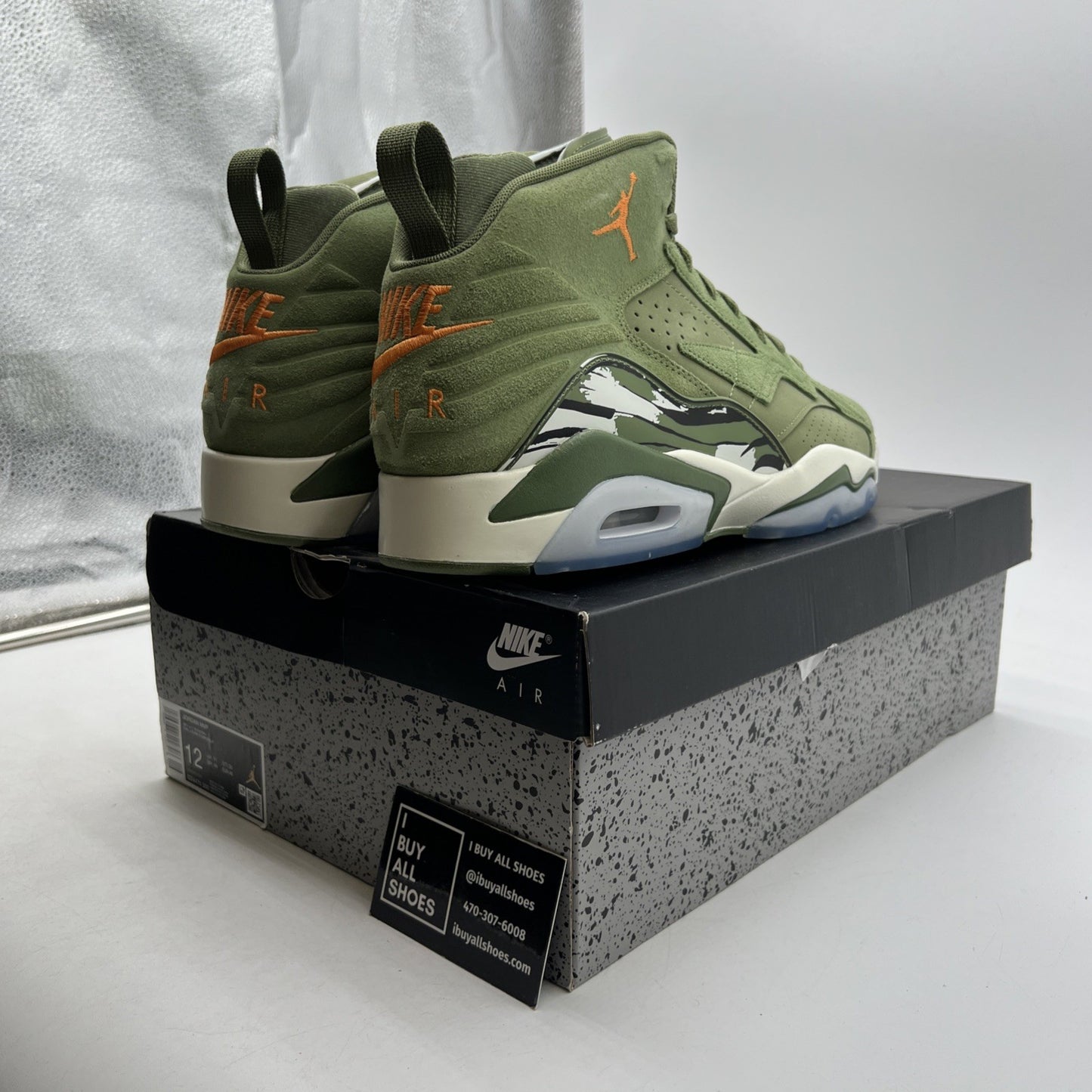 Size 12 - Air Jordan MVP Sky J Light Olive (DZ4475-300)