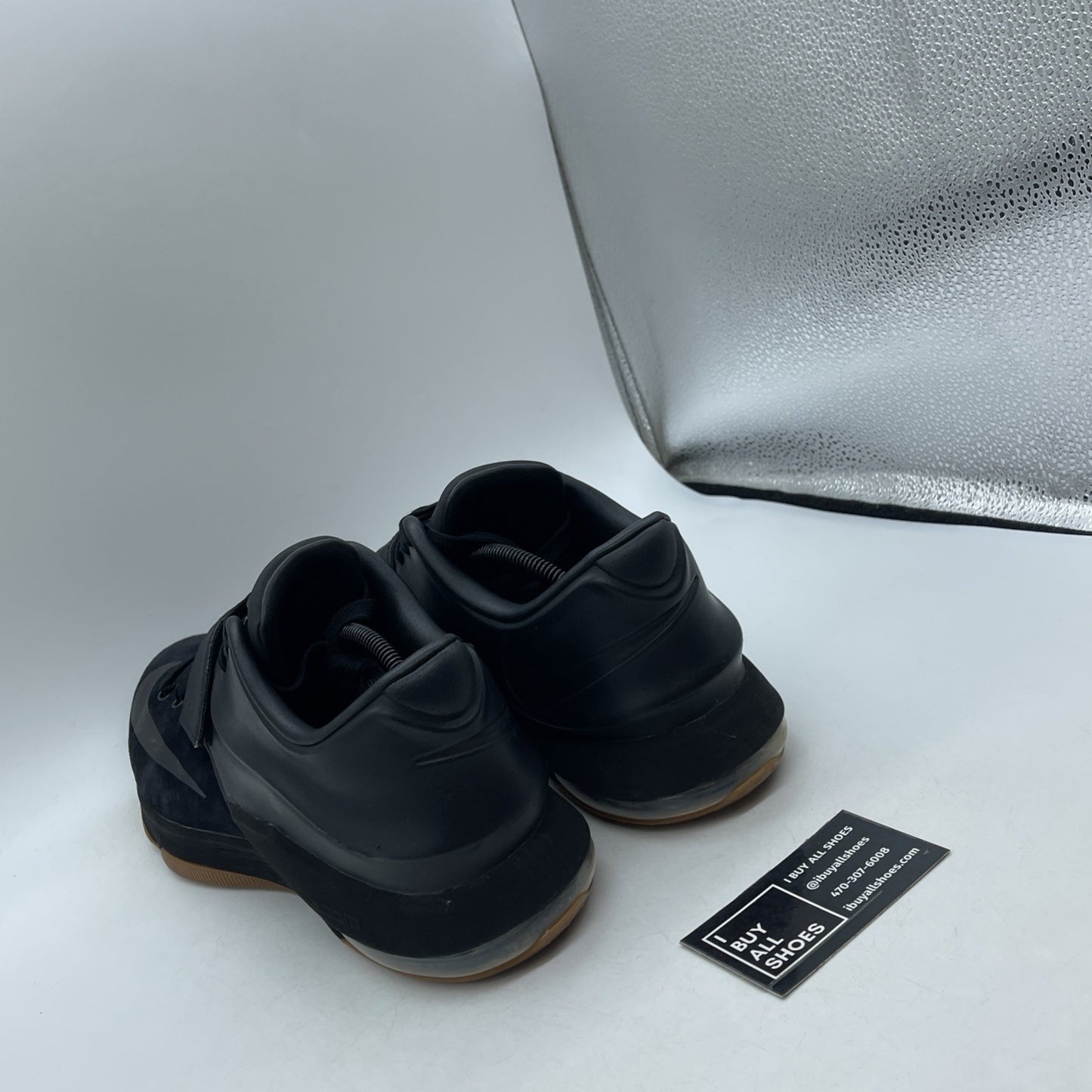 Size 12 - Nike KD 7 Ext Suede QS Black (717593-001)