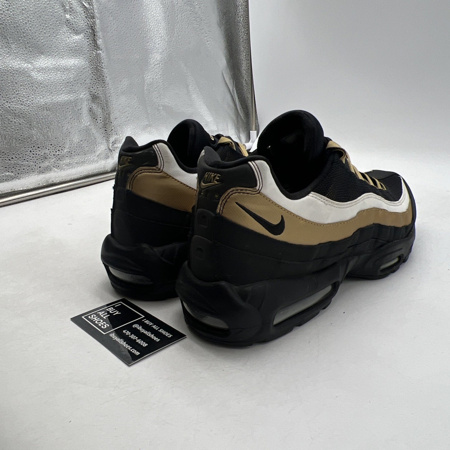 Size 13 - Nike Air Max 95 OG Black Gold (AT2865-002)
