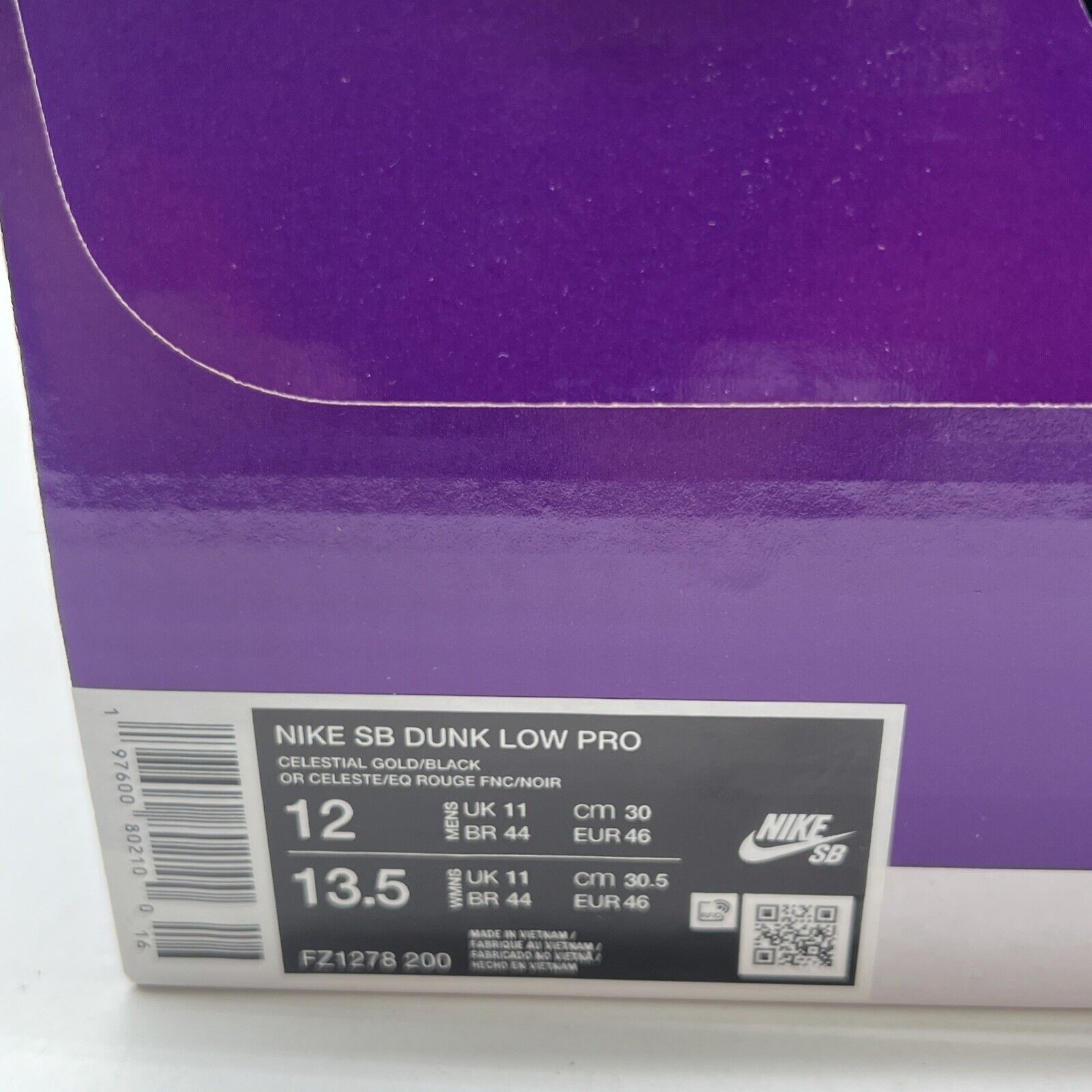 Size 12 - Nike Dunk SB Low City of Cinema (FZ1278-200)