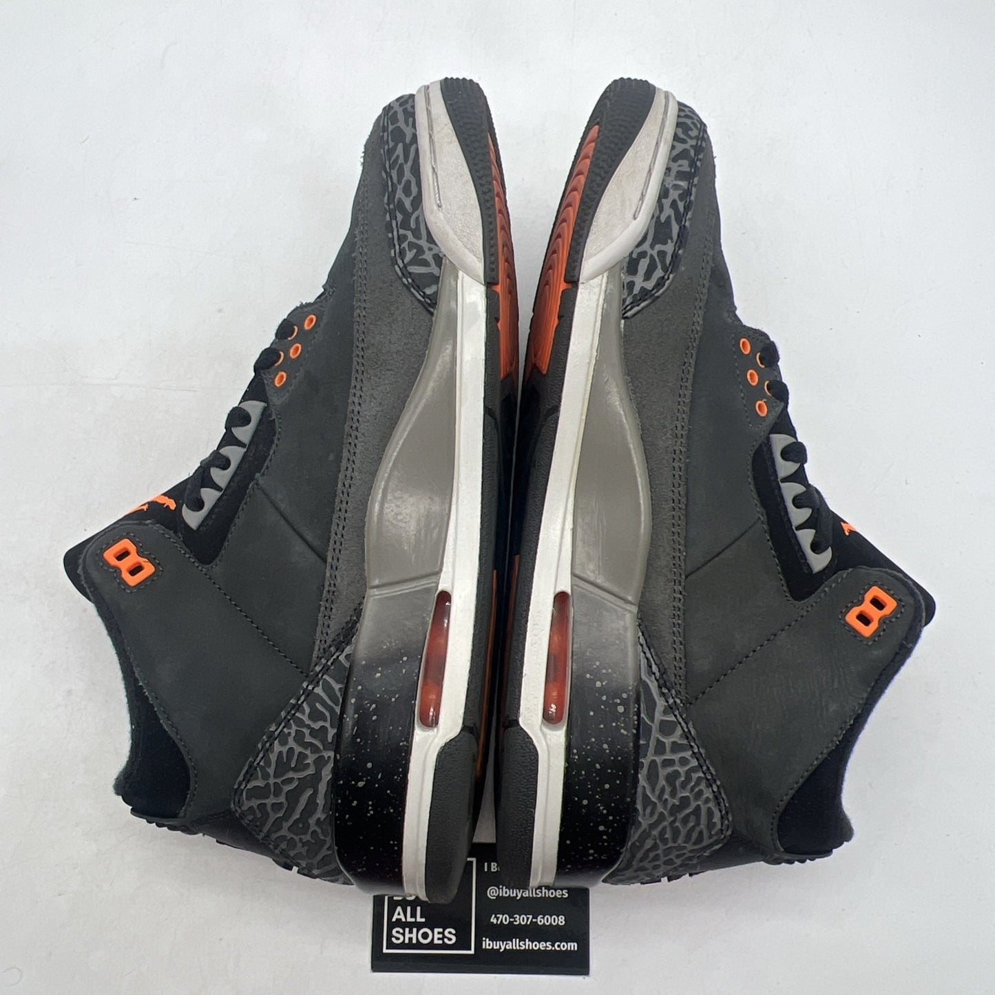 Size 10 - Air Jordan 3 Retro 2023 Mid Fear (CT8532-080)