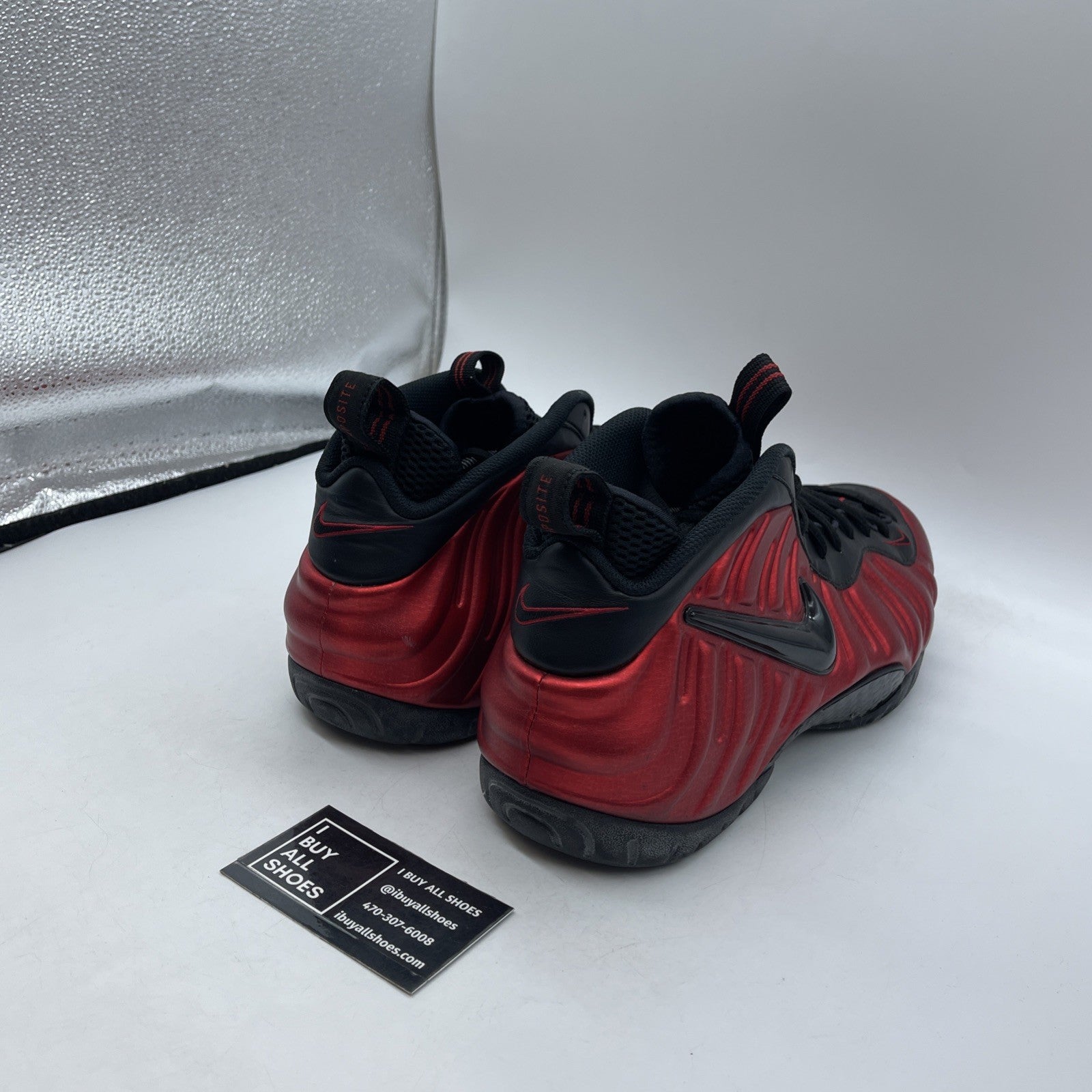 Size 12 - Nike Air Foamposite Pro 2016 University Red (624041-604)