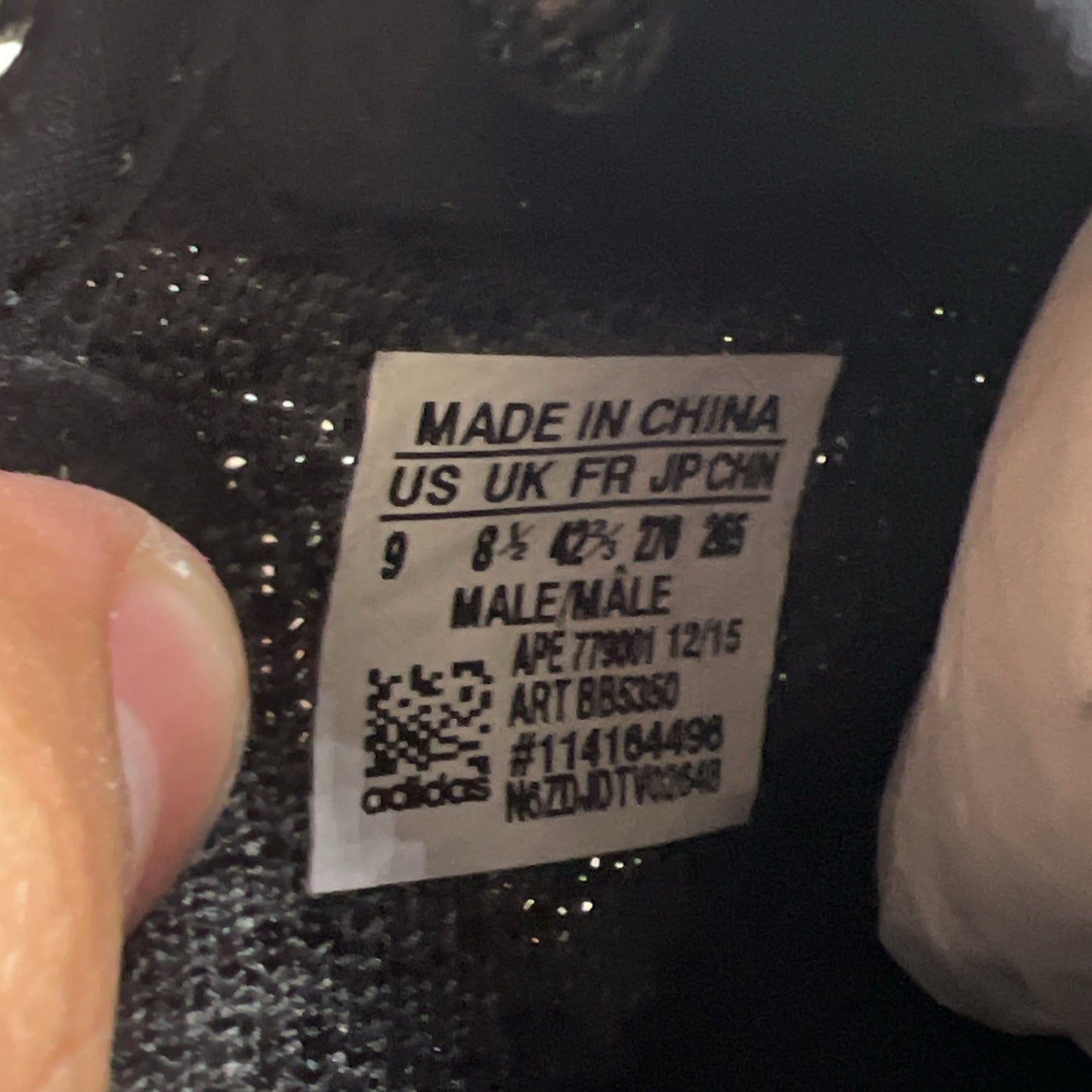 Size 9 - Adidas Yeezy Boost 350 2016 Pirate Black (BB5350)