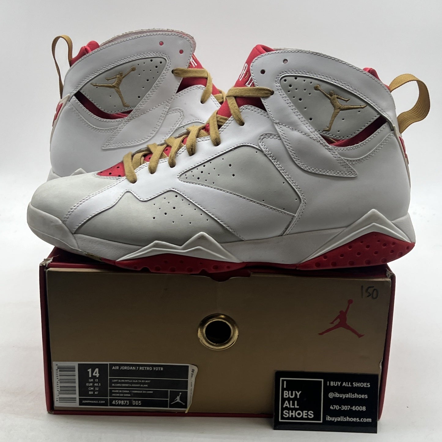 Size 14 - Air Jordan 7 Retro Year Of The Rabbit (459873-005)