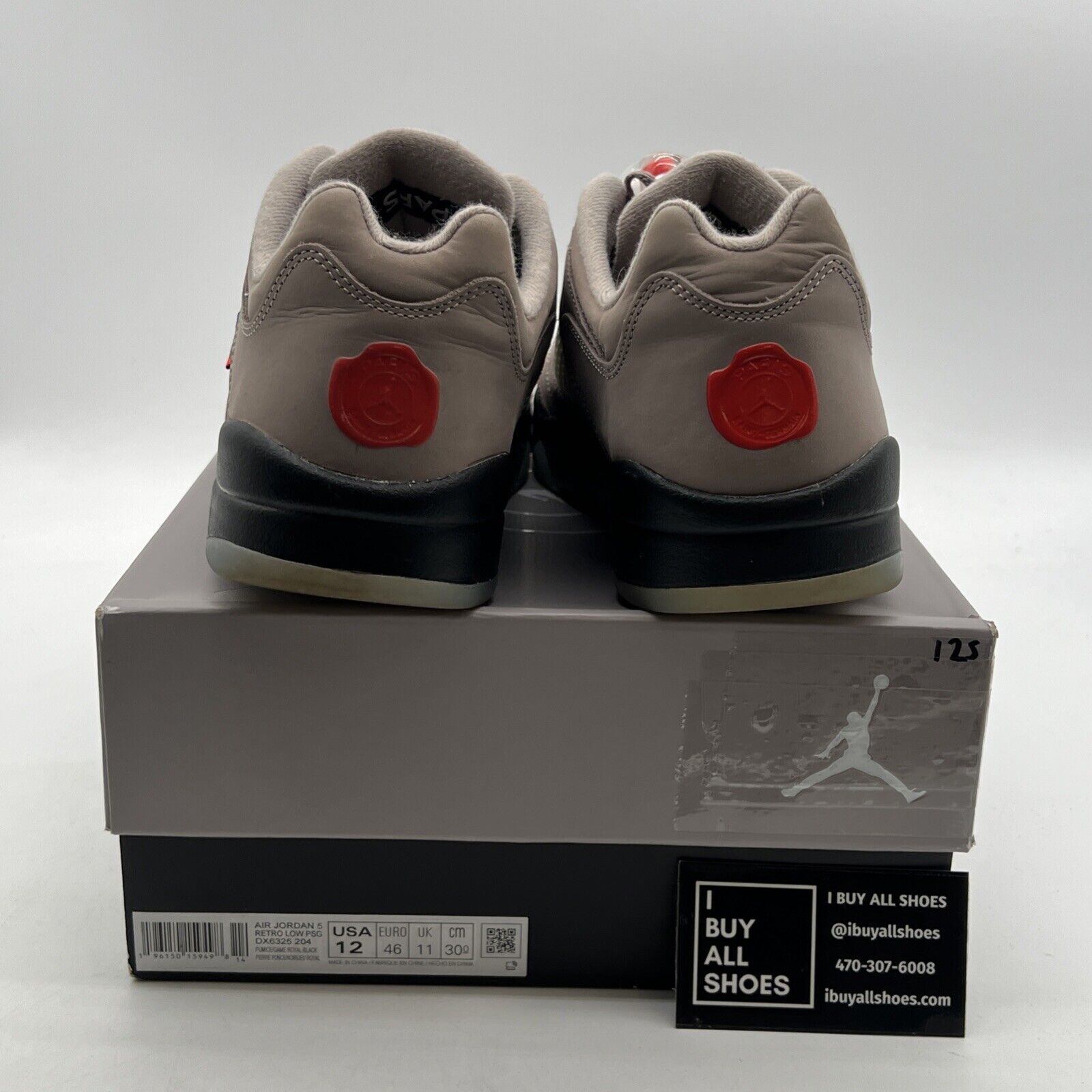 Size 12 - Paris Saint-Germain x Air Jordan 5 Retro Low Paname (DX6325-204)
