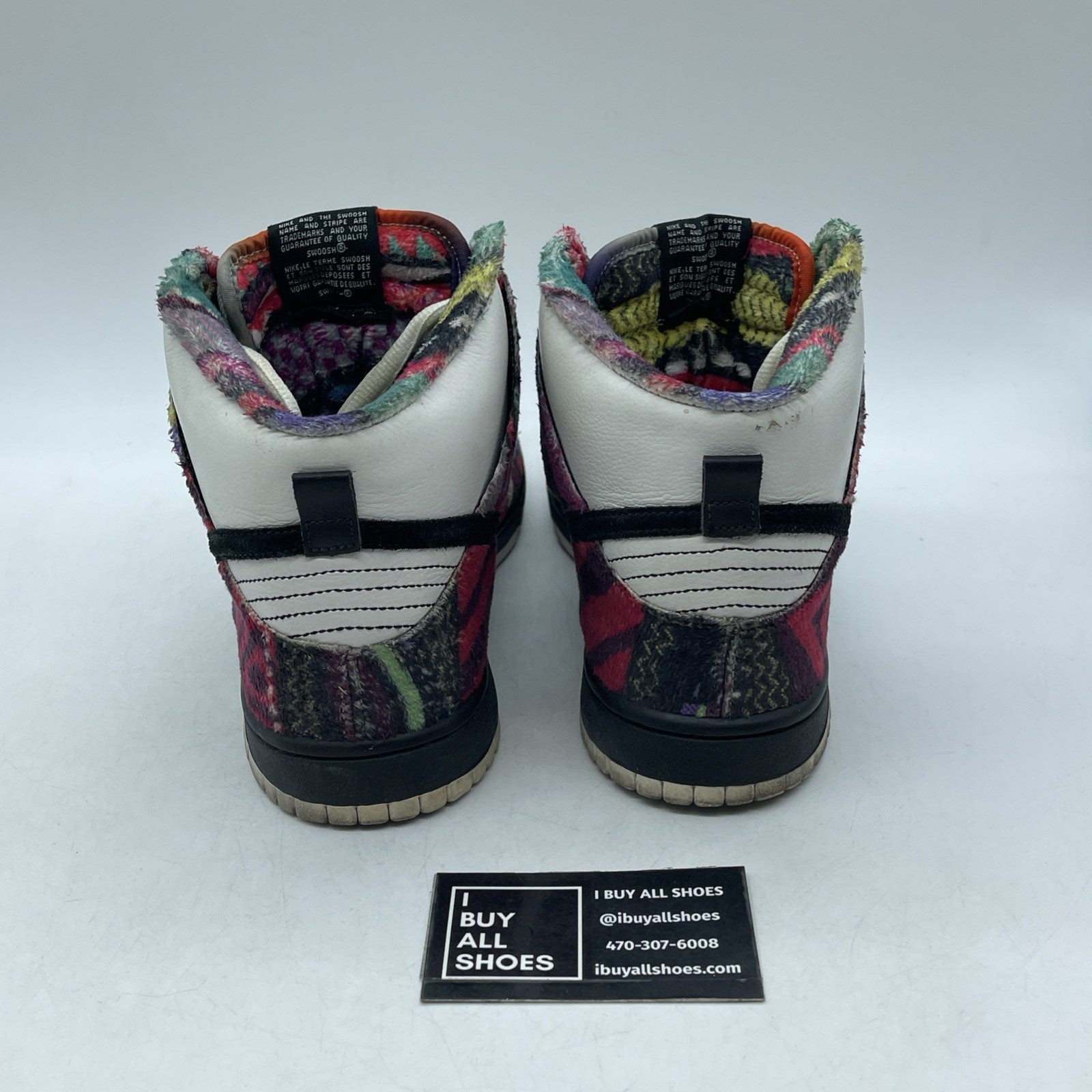 Size 10 - Nike Dunk Premium SB High Huxtable (313171-101)