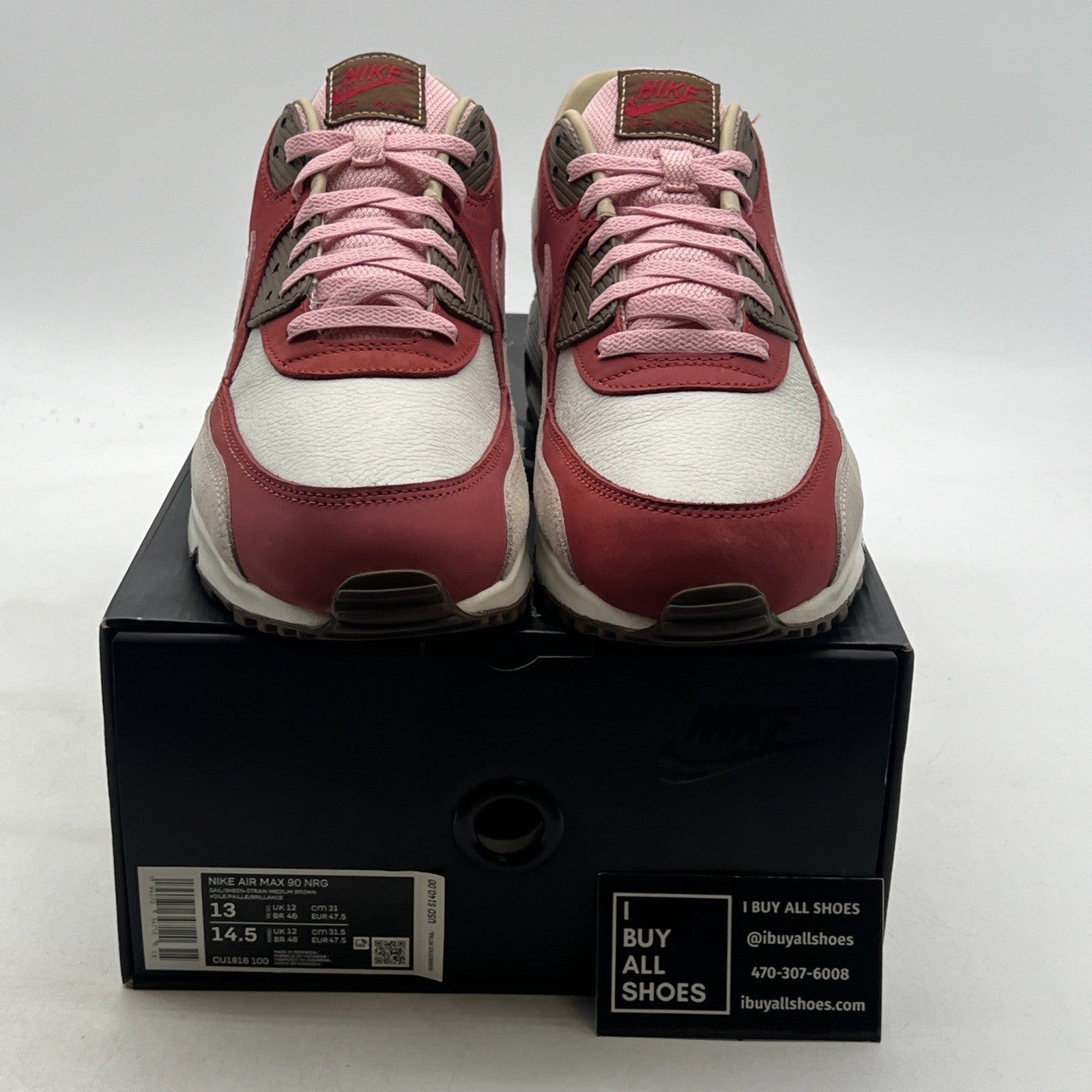 Size 13 - Nike DQM x Air Max 90 2021 Bacon (CU1816-100)