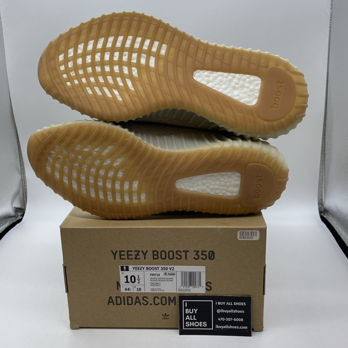 Size 10.5 - adidas Yeezy Boost 350 V2 Low Sesame Brown Suede (F99710)