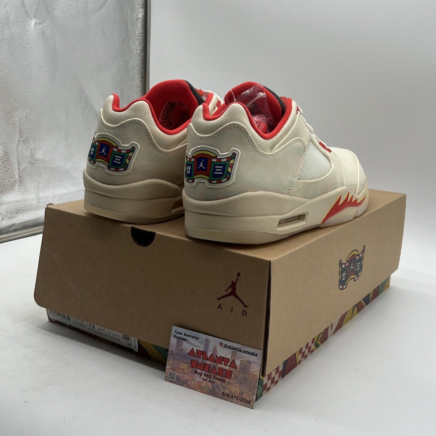 Size 13 - Air Jordan 5 Retro 2021 Low Chinese New Year (DD2240-100)