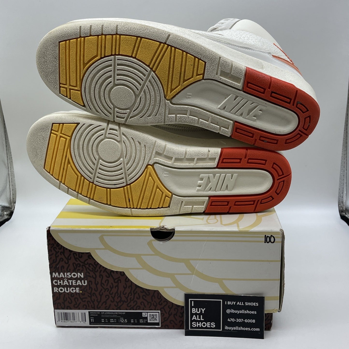 Size 11 - Maison Château Rouge x Air Jordan 2 United Youth International