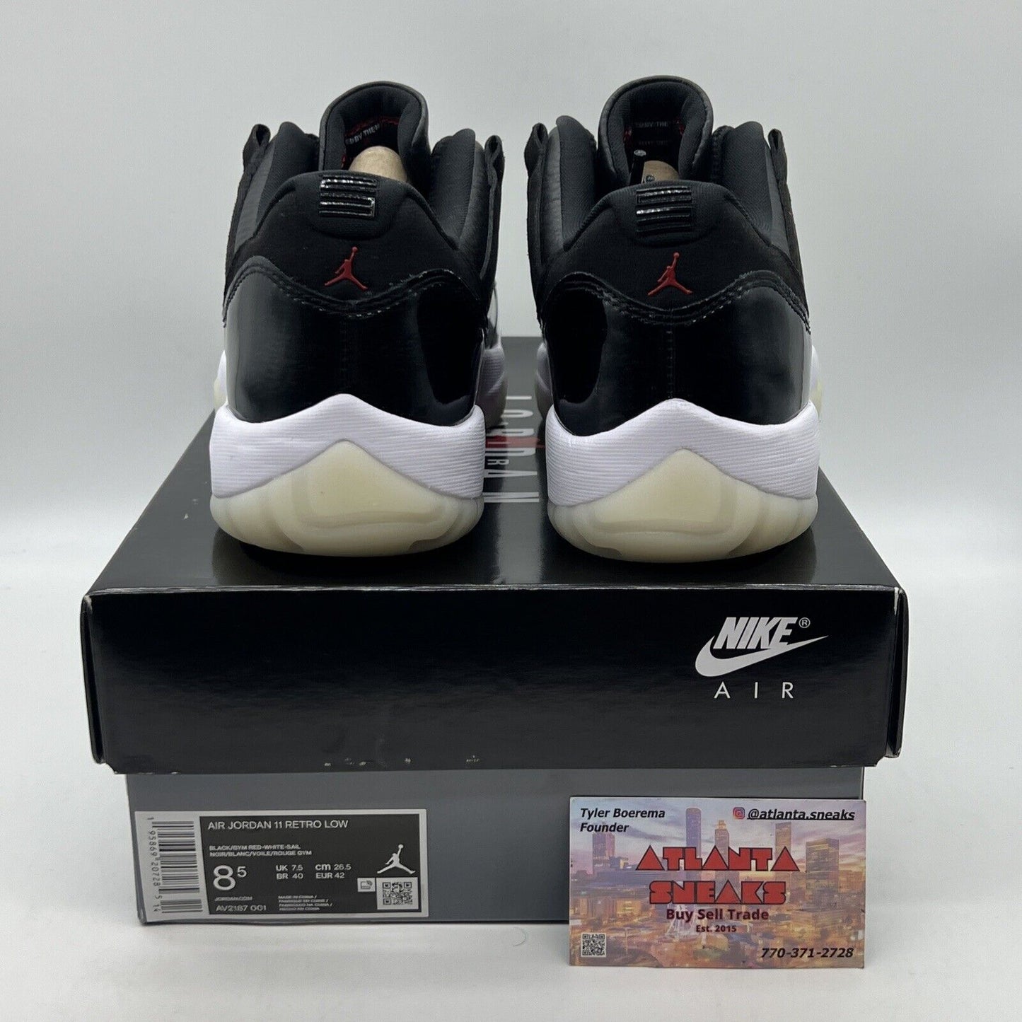 Size 8.5 - Jordan 11 Retro Low 72-10 Brand New Og All
