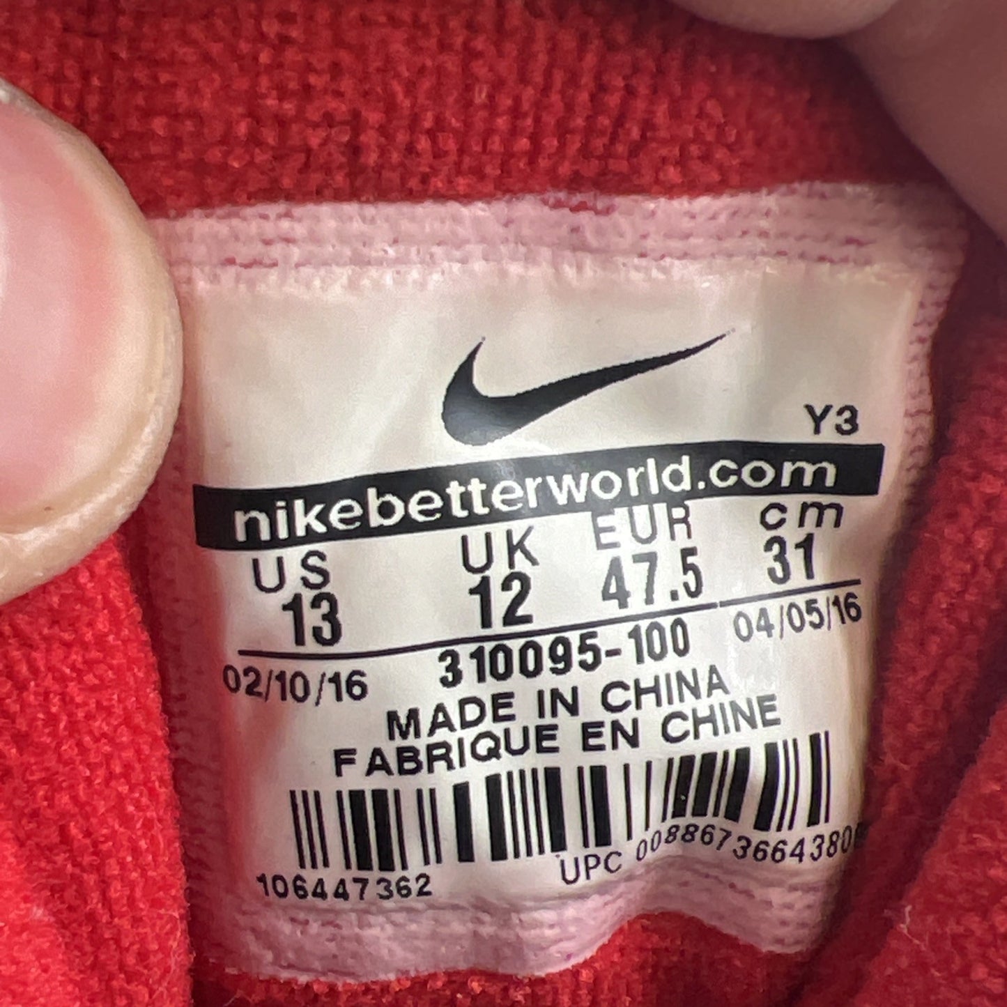 Size 13 - Nike Air Force 180 2012 Dream Team (310095-100)